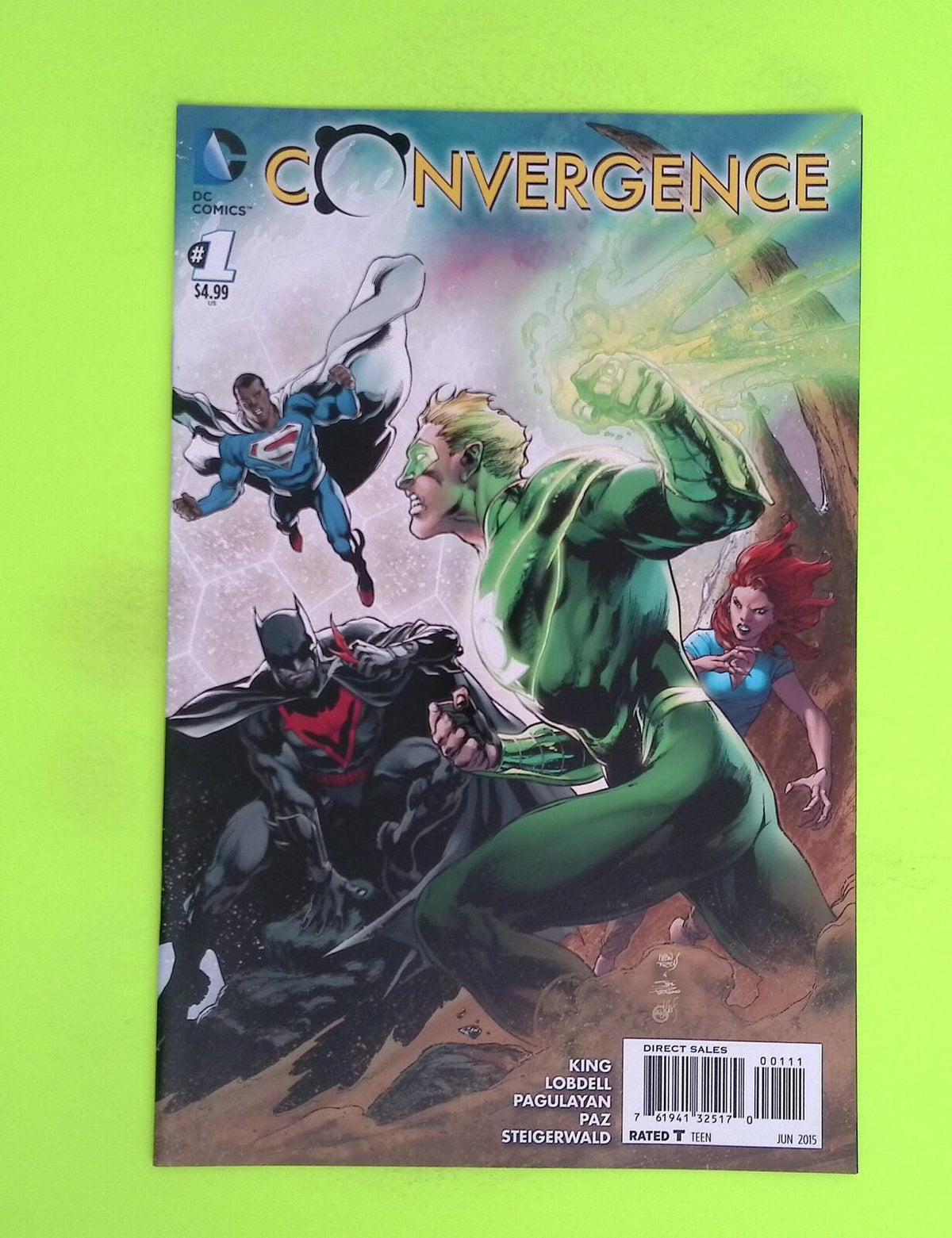 Convergence #1 2015 DC Comics High Grade Comic Book W13-272