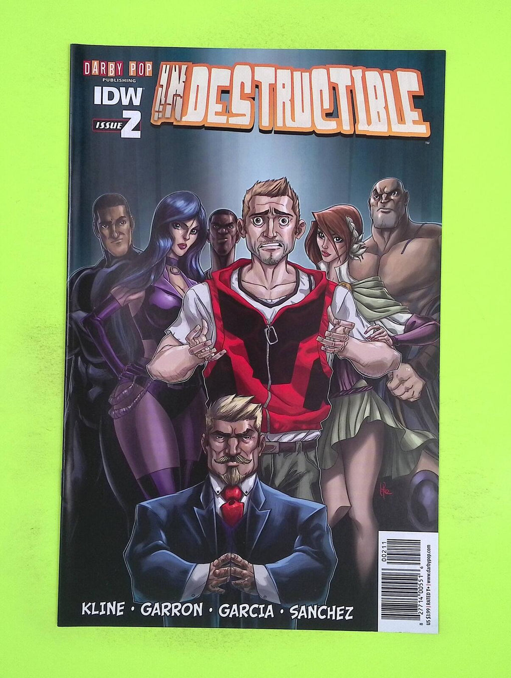 Indestructible #2 2014 IDW Publishing High Grade Comic Book J1-161
