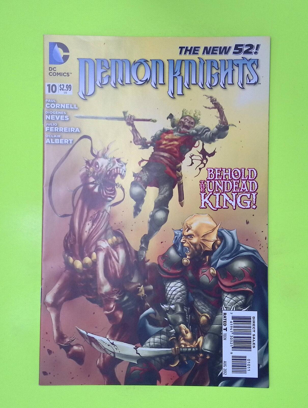 Demon Knights #10 2012 DC Comics 1st App 8.0 Comic Book A76-15