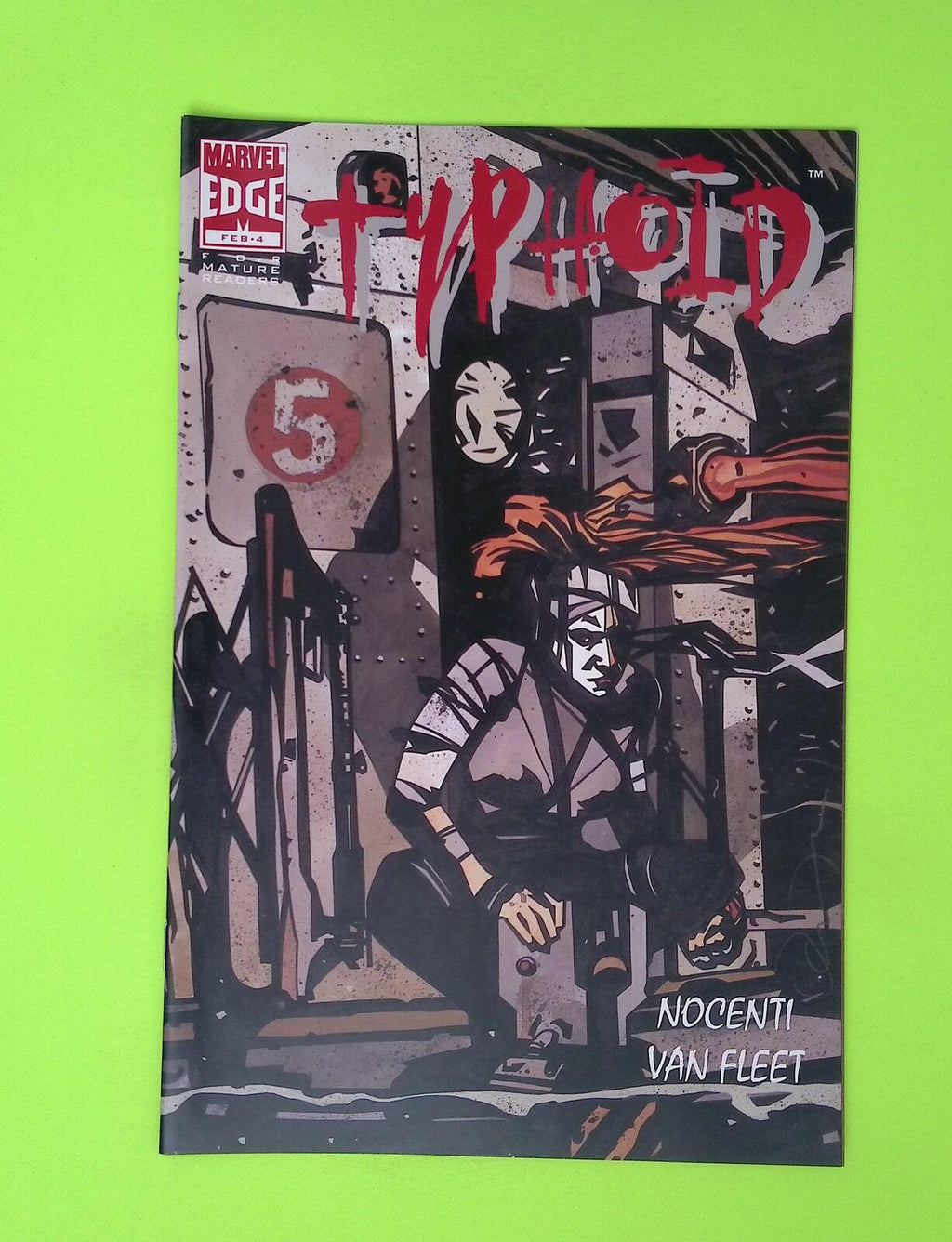 Typhoid #4 1996 Marvel Edge High Grade Comic Book X5-173