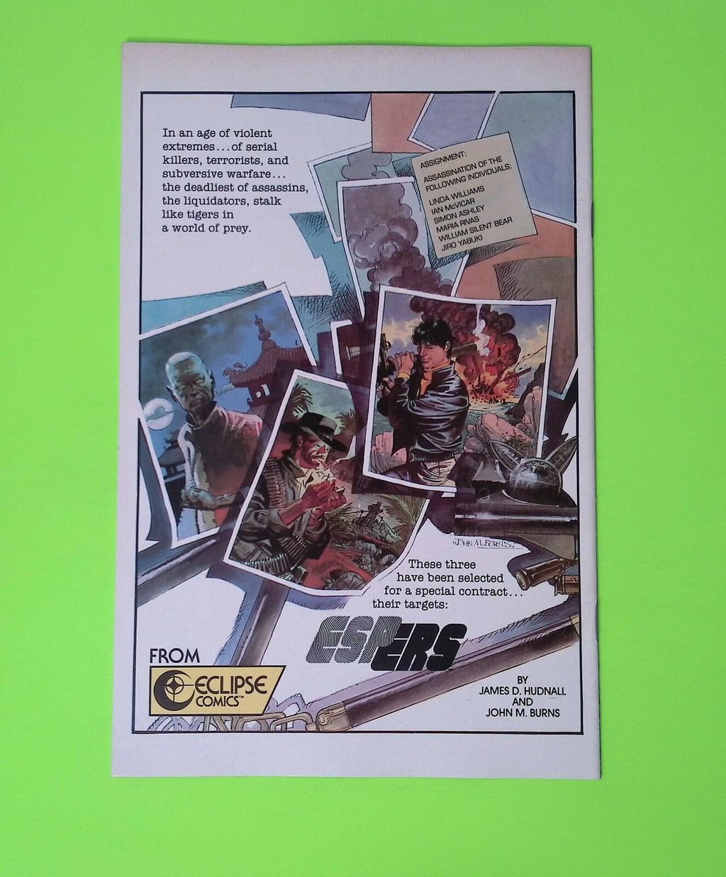 Airboy #19 Vol. 1 1987 Eclipse Comics Higher Grade Comic Book B30-182