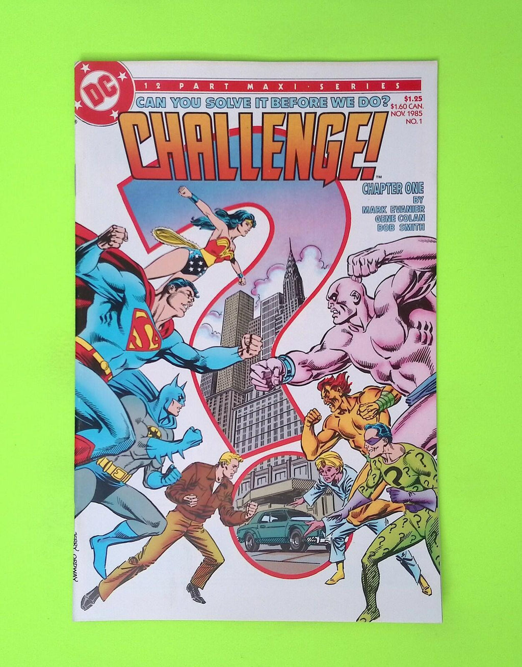 DC Challenge #1 1985 DC Comics High Grade Comic Book W264-278