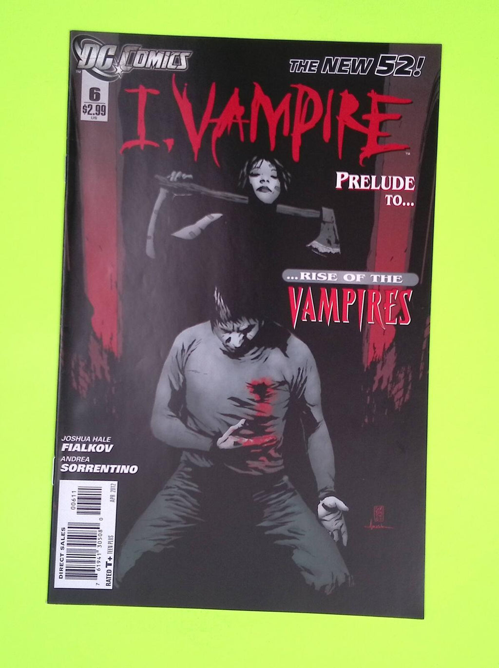 I, Vampire #6 2012 DC Comics High Grade Comic Book K42-57