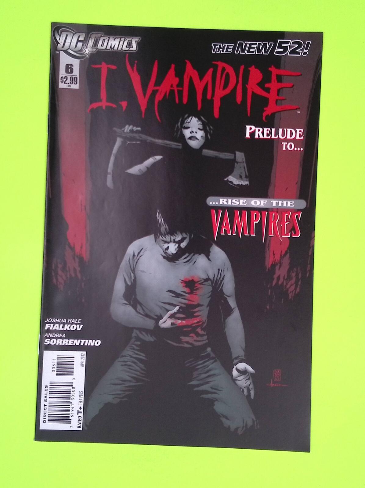 I, Vampire #6 2012 DC Comics High Grade Comic Book K42-57