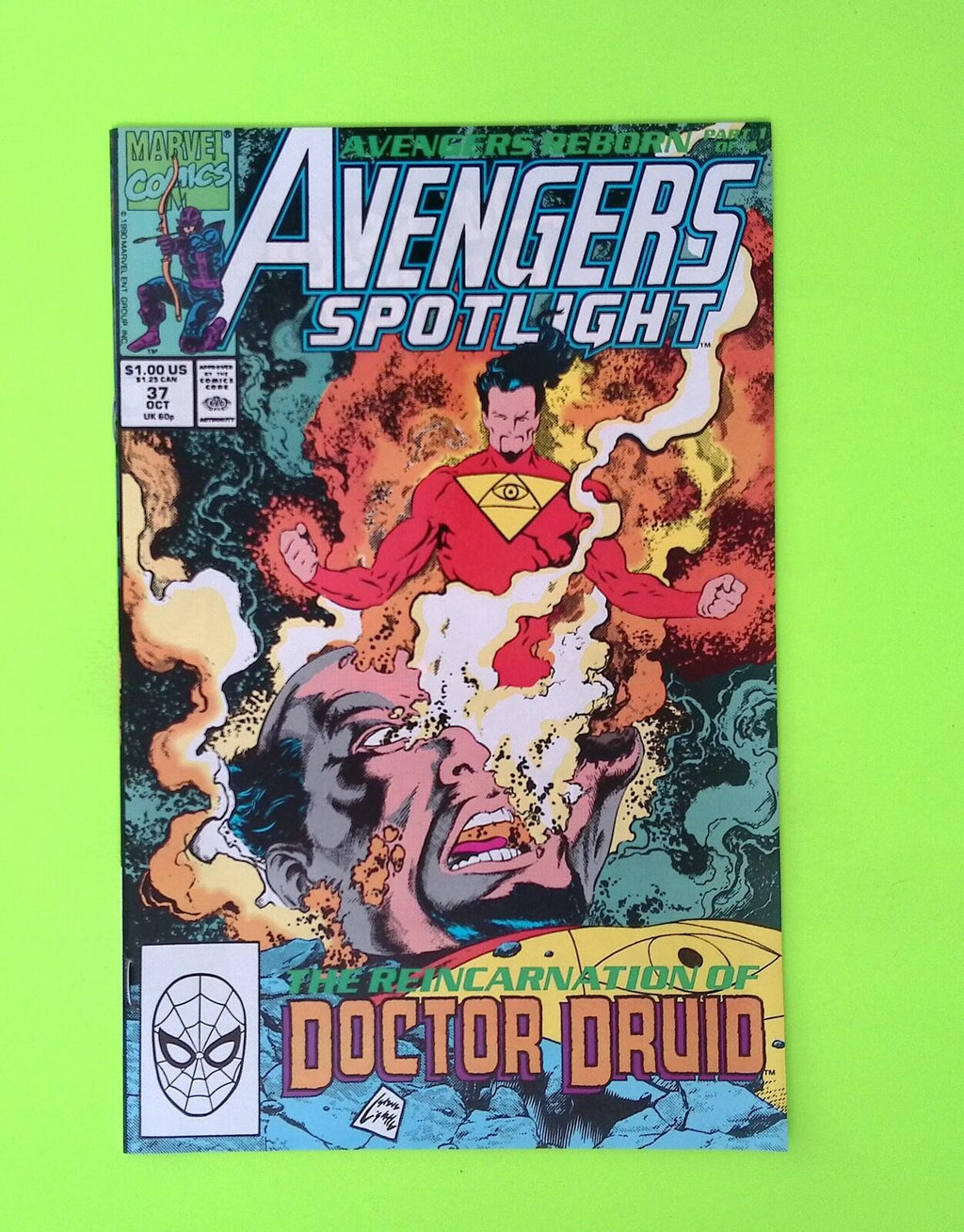 Avengers Spotlight #37 1990 Marvel Comics High Grade Comic Book X86-250