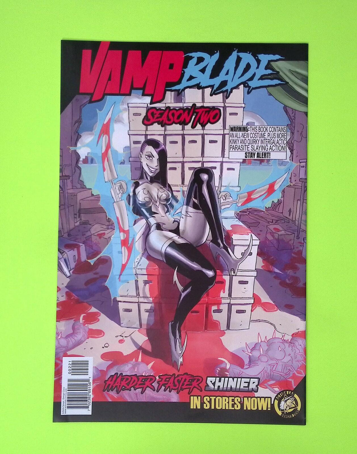 Infinite 7 #2b Danger Zone Variant 8.0 Comic Book W258-166