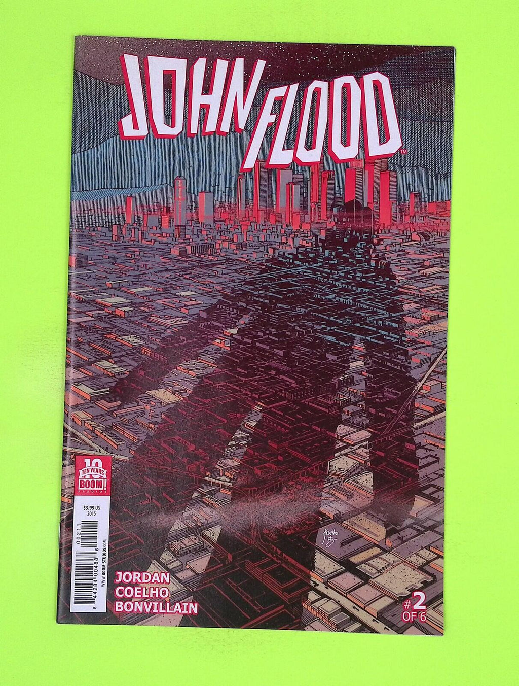 John Flood #2 2015 BOOM! Studios High Grade Comic Book G85-75