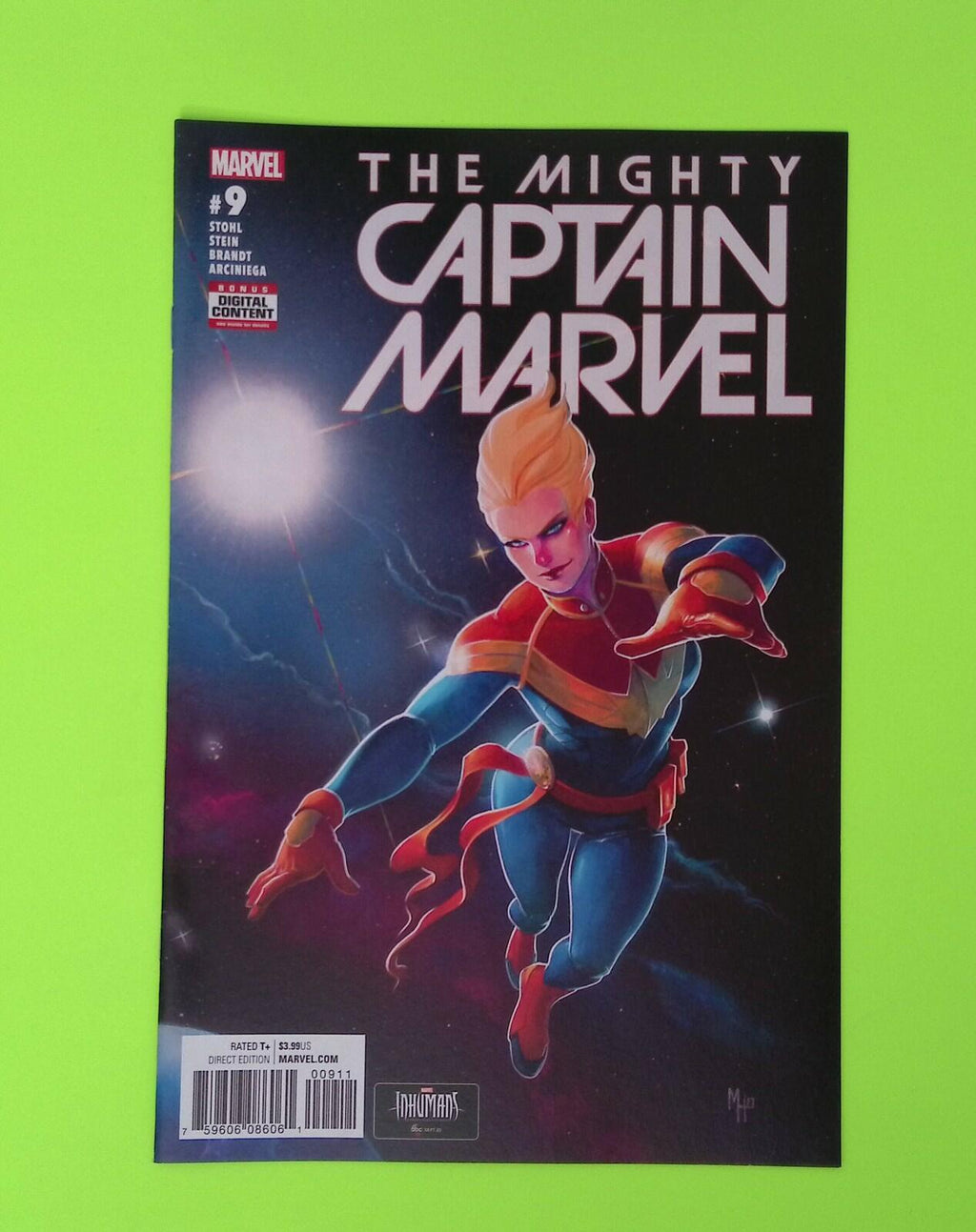Mighty Captain Marvel #9 2017 Marvel Comics High Grade Comic Book W163-168
