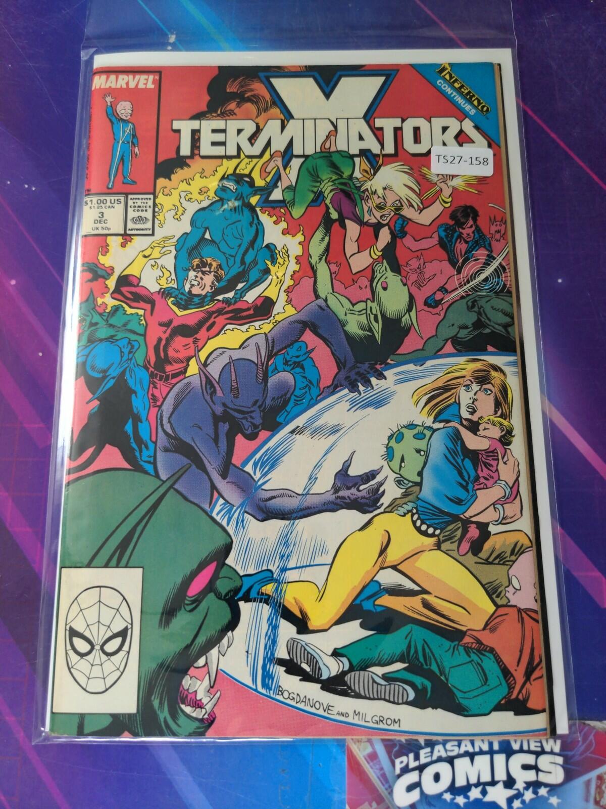 X-TERMINATORS #3 MINI 7.0 MARVEL COMIC BOOK TS27-158
