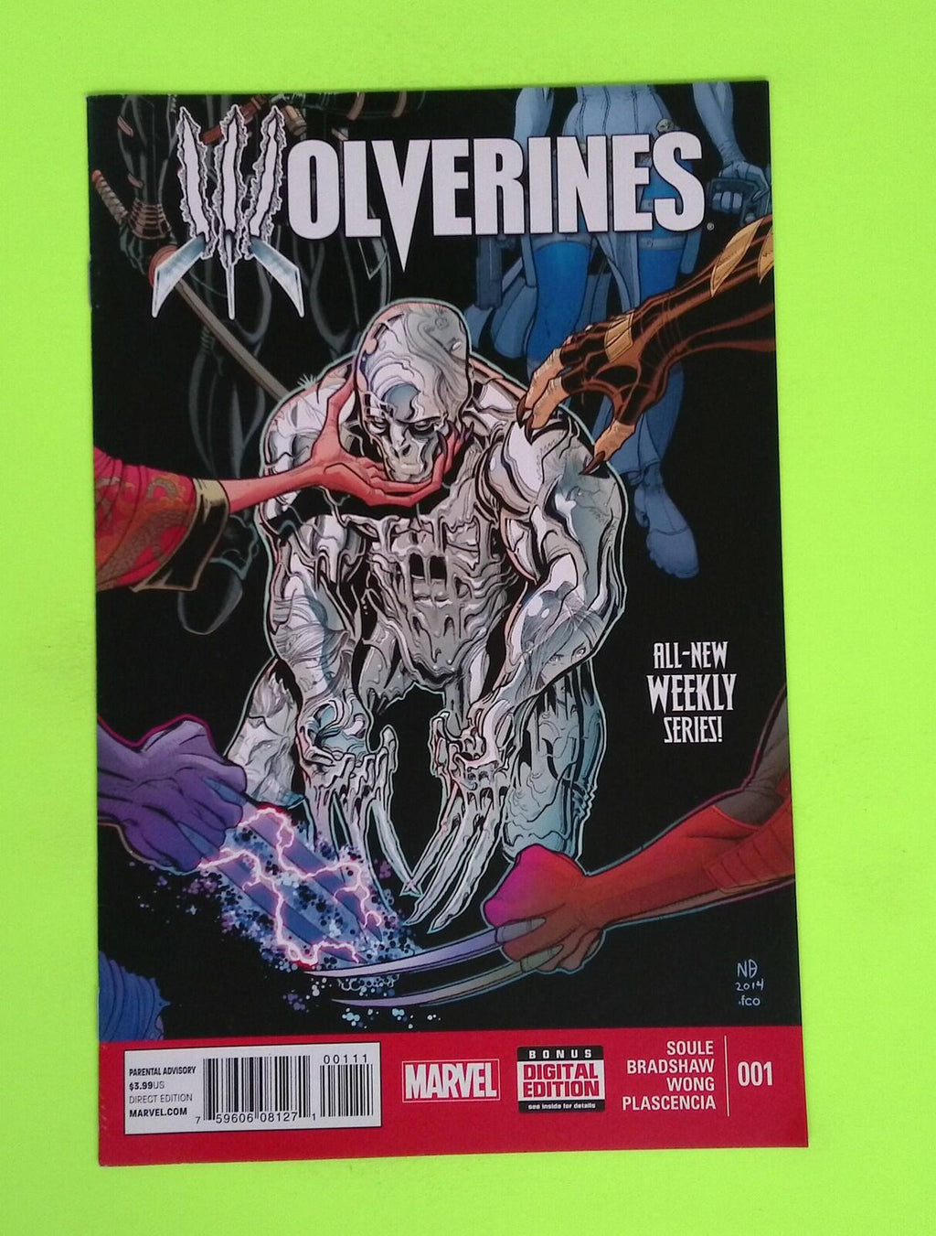 Wolverines #1 2015 Marvel Comics 8.0 Comic Book M61-280