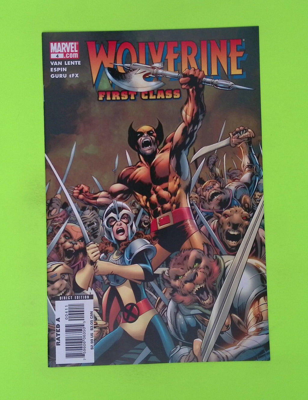 Wolverine First Class #4 2008 Marvel Comics 8.0 Comic Book W167-72