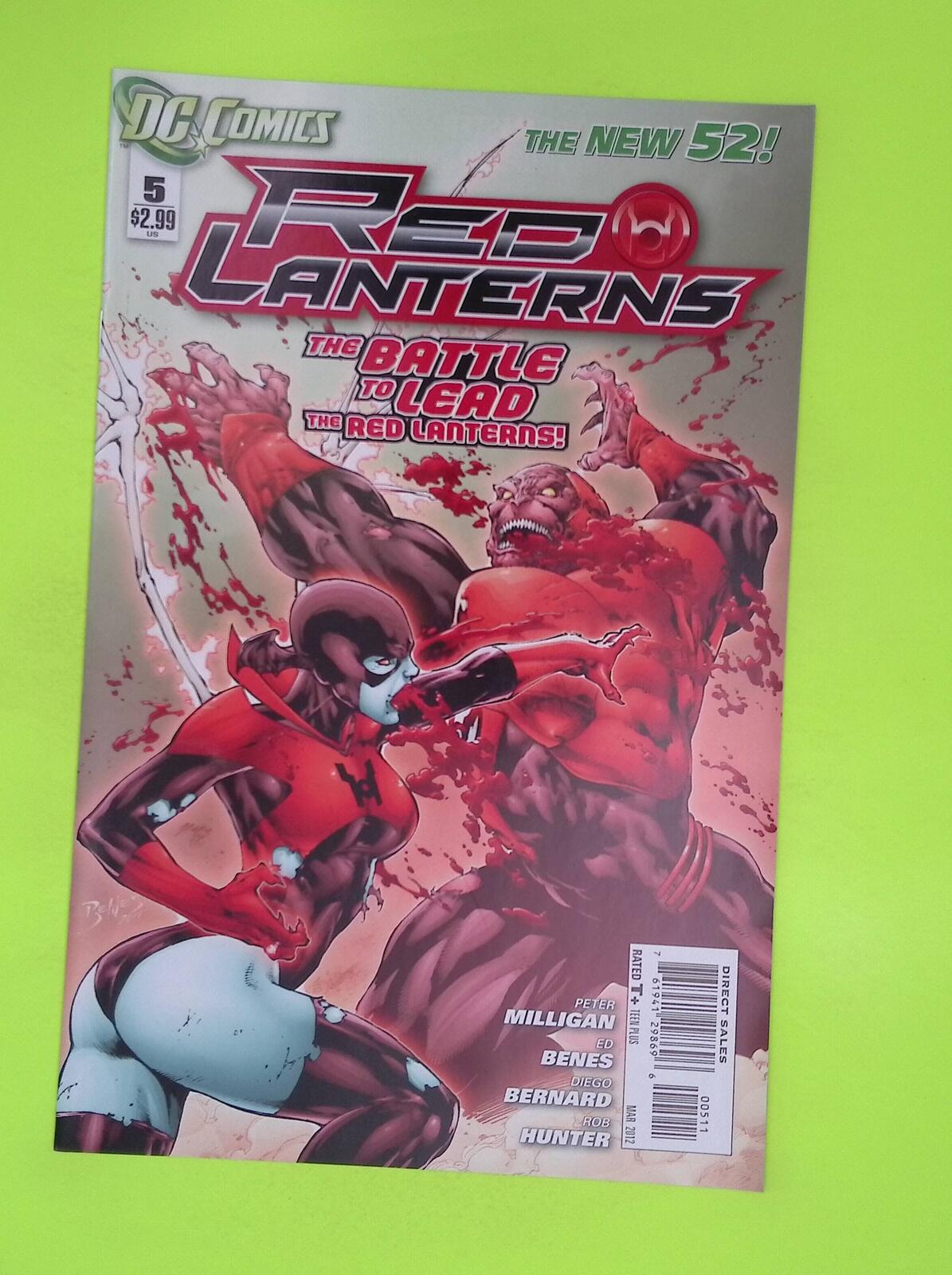 Red Lanterns #5 2012 DC Comics 1st App Mid Grade Comic Book L74-174
