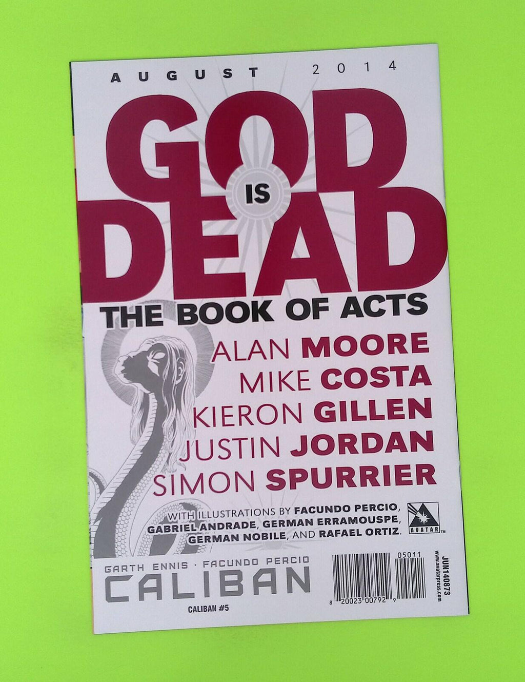 Caliban #5 2014 Avatar Press High Grade Comic Book W166-195
