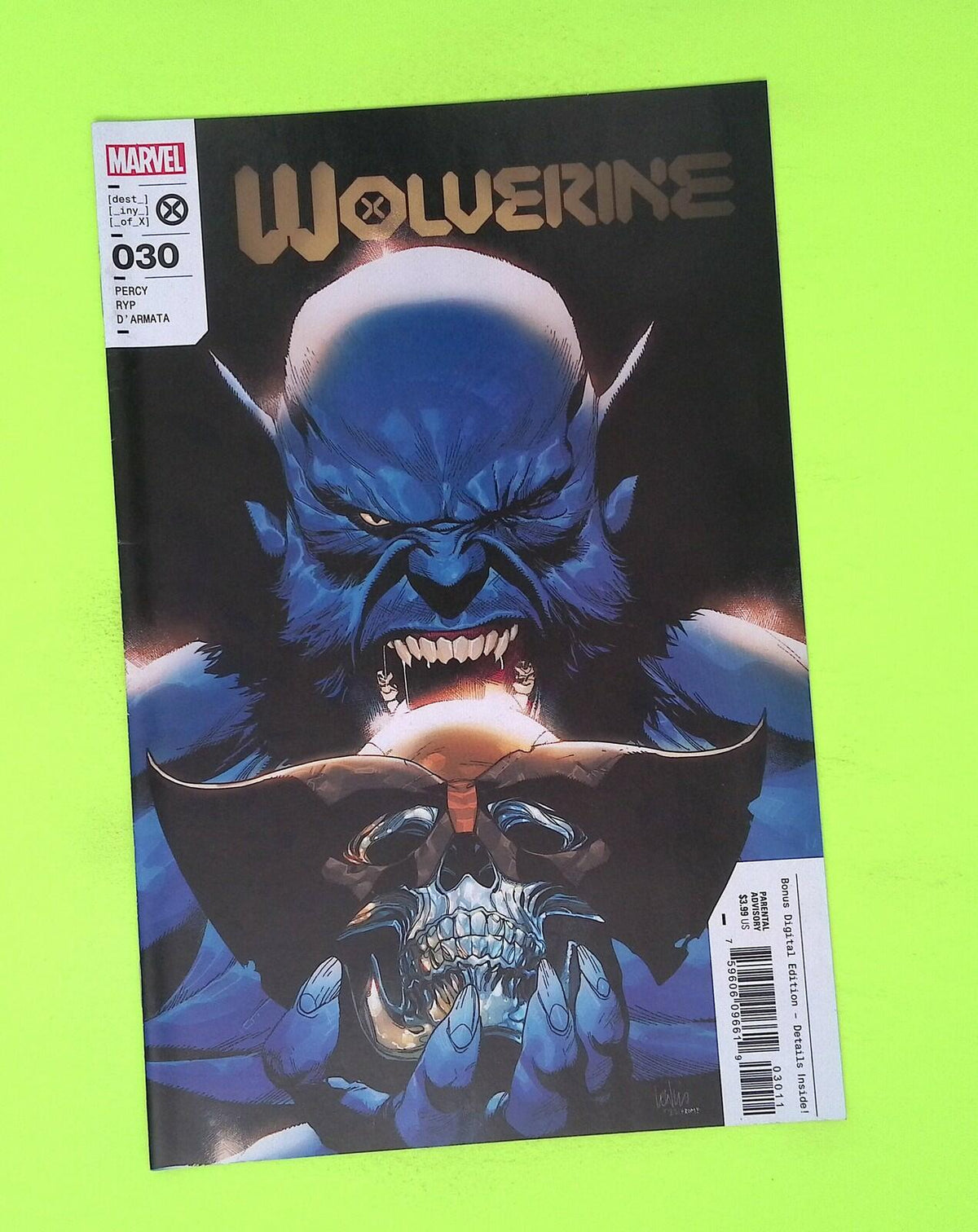 Wolverine #30 Vol. 7 2023 Marvel Comics 8.0 Comic Book P33-251
