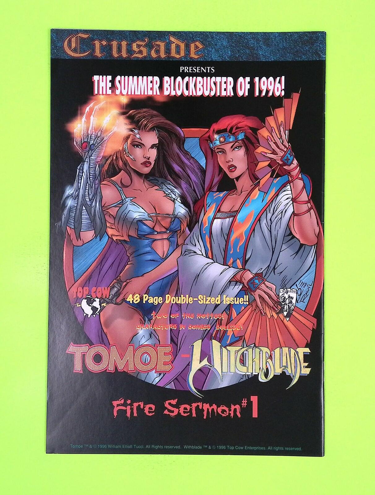 Atomik Angels #2 1996 Crusade Comics 8.0 Comic Book G84-240