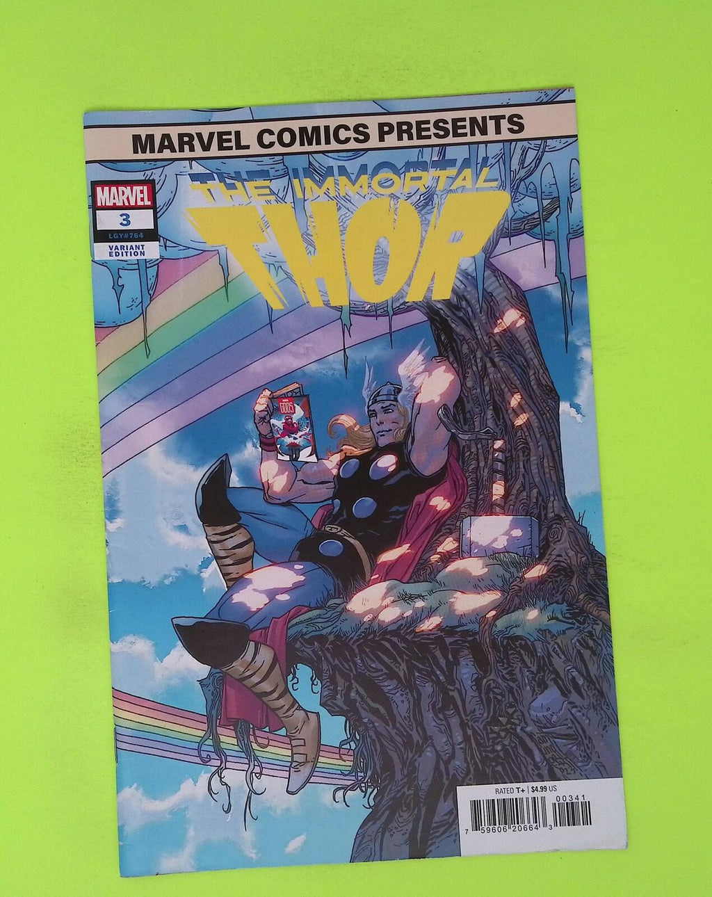 Immortal Thor #3d 2023 Marvel Comics Variant 8.0 Comic Book P33-124