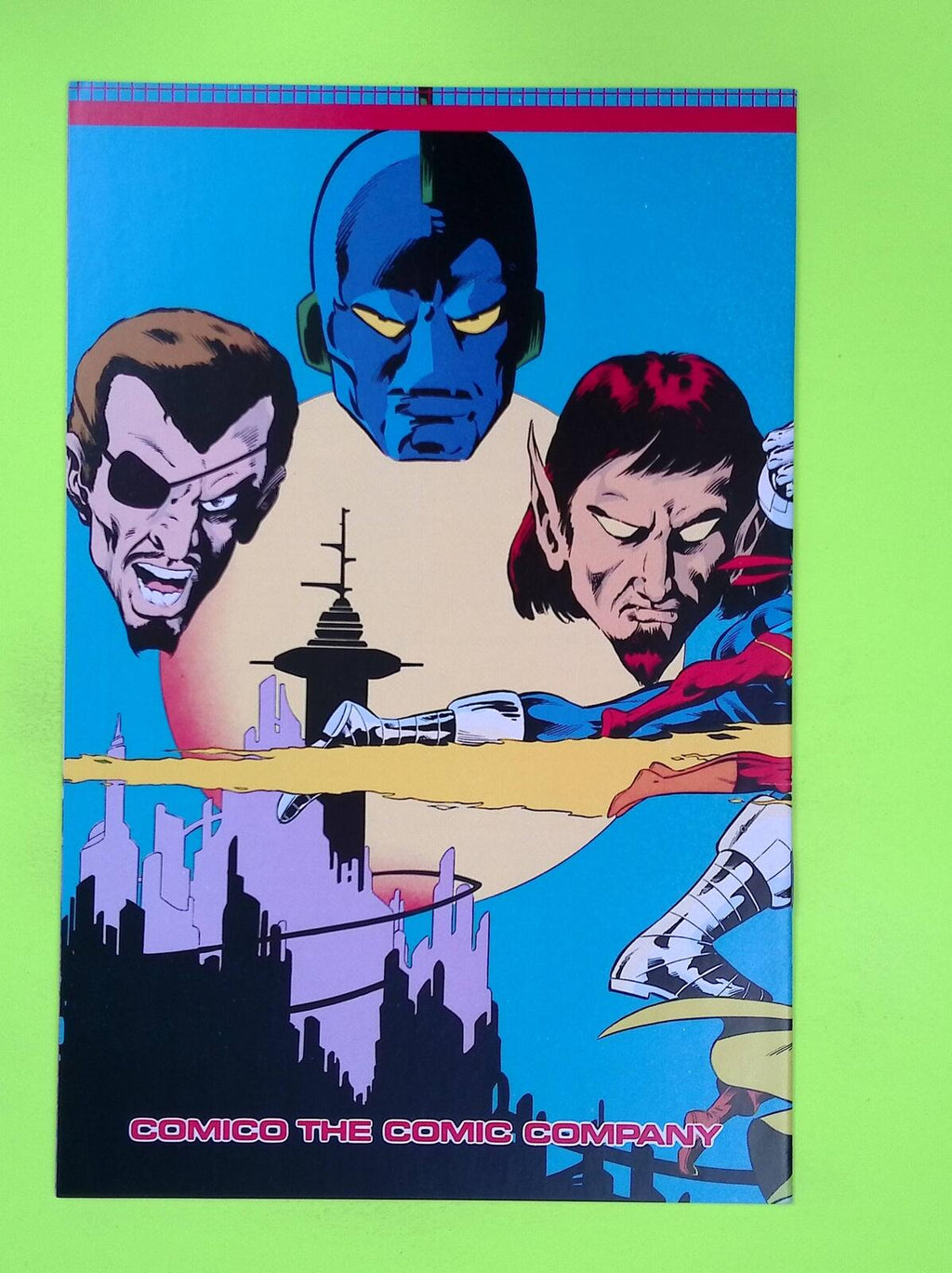 Justice Machine featuring the Elementals #2 1986 Comico Mid Grade L89-163