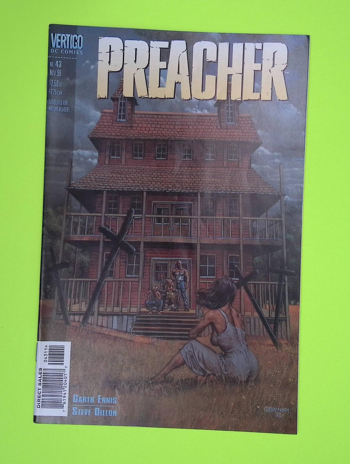 Preacher #43 1998 Vertigo Mid Grade Comic Book A43-18