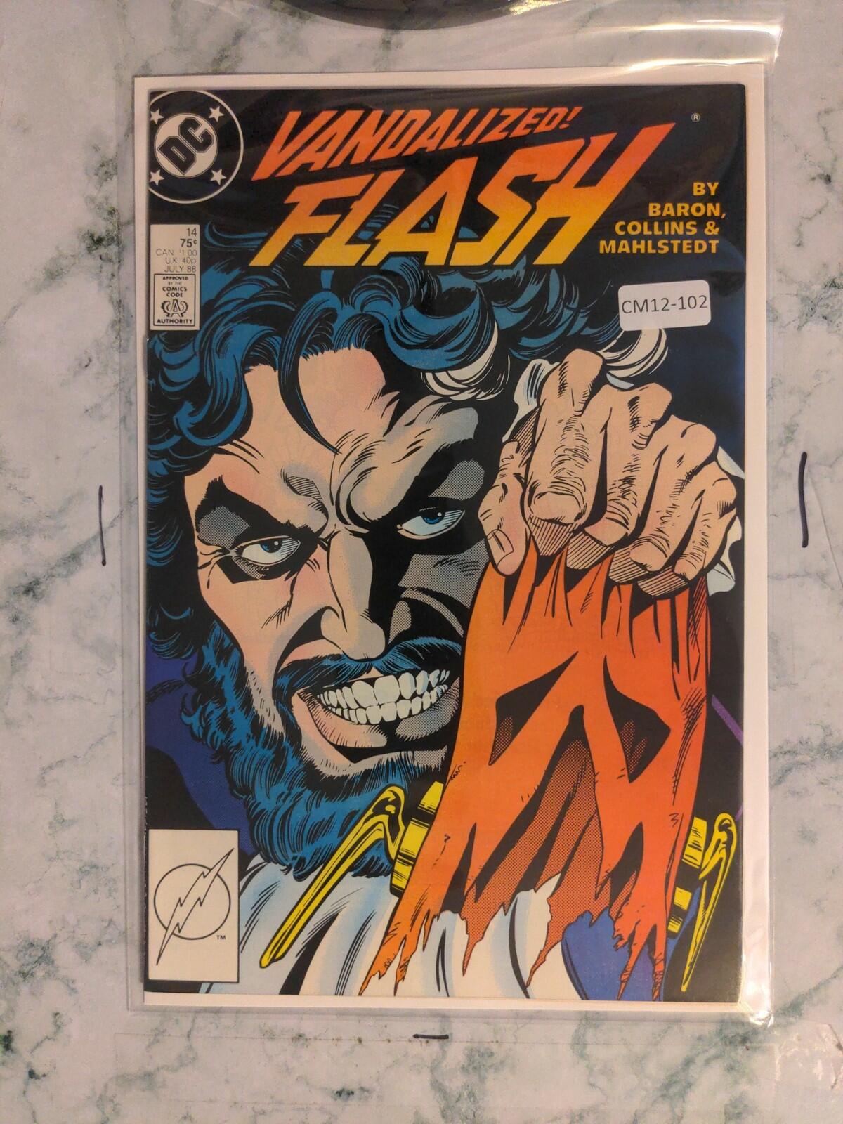 FLASH #14 VOL. 2 9.4 DC COMIC BOOK CM12-102
