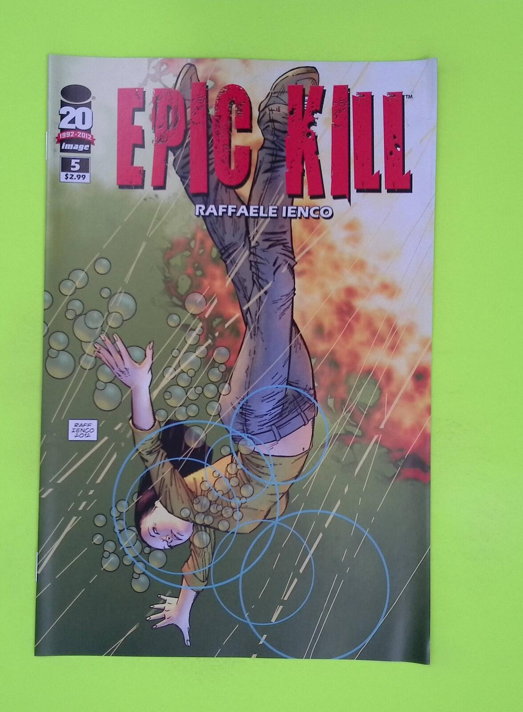 Epic Kill #5 2012 Image Comics Mid Grade Comic Book K37-298