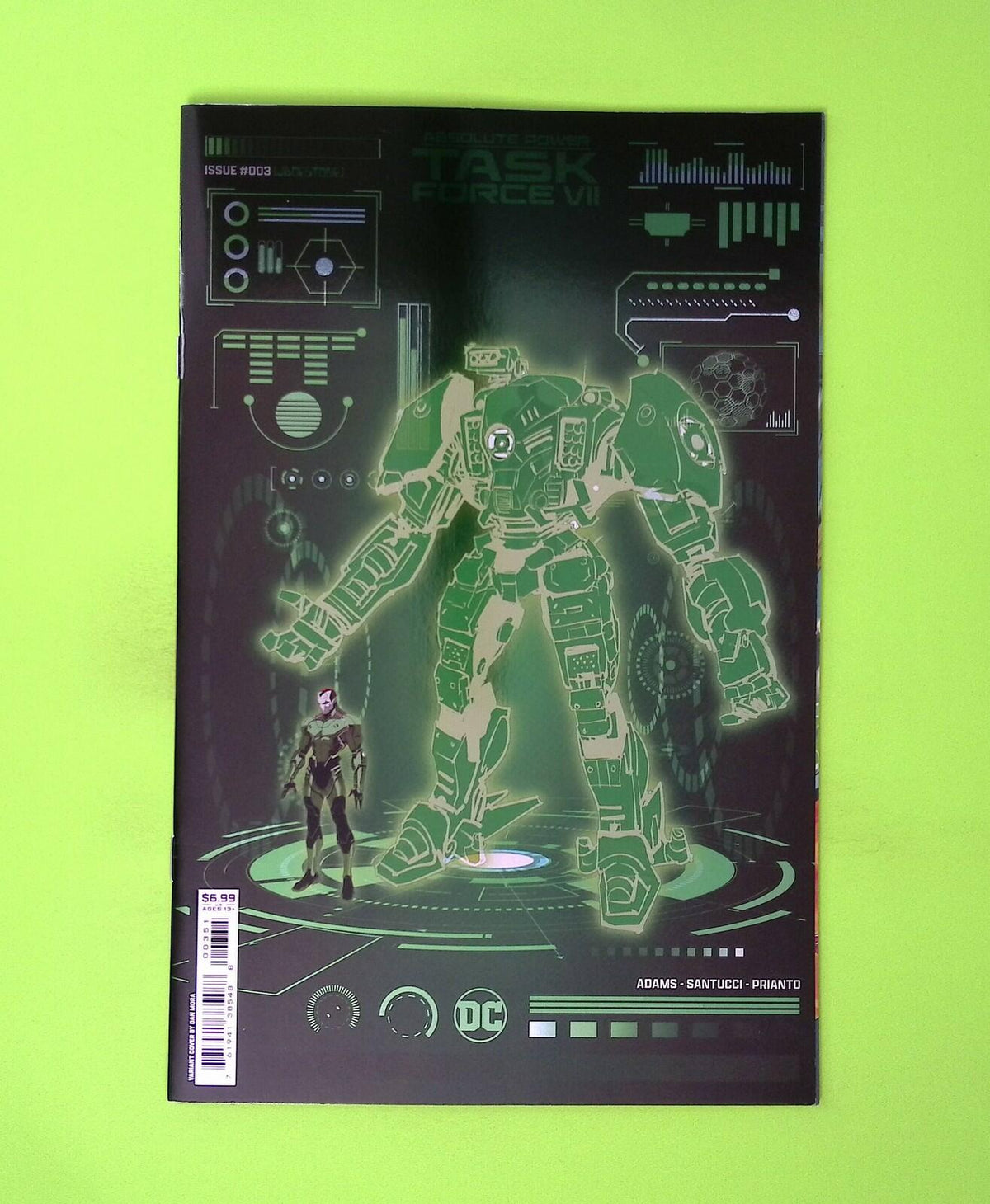 Absolute Power Task Force VII #3e 2024 DC Comics Variant High Grade Q33-39