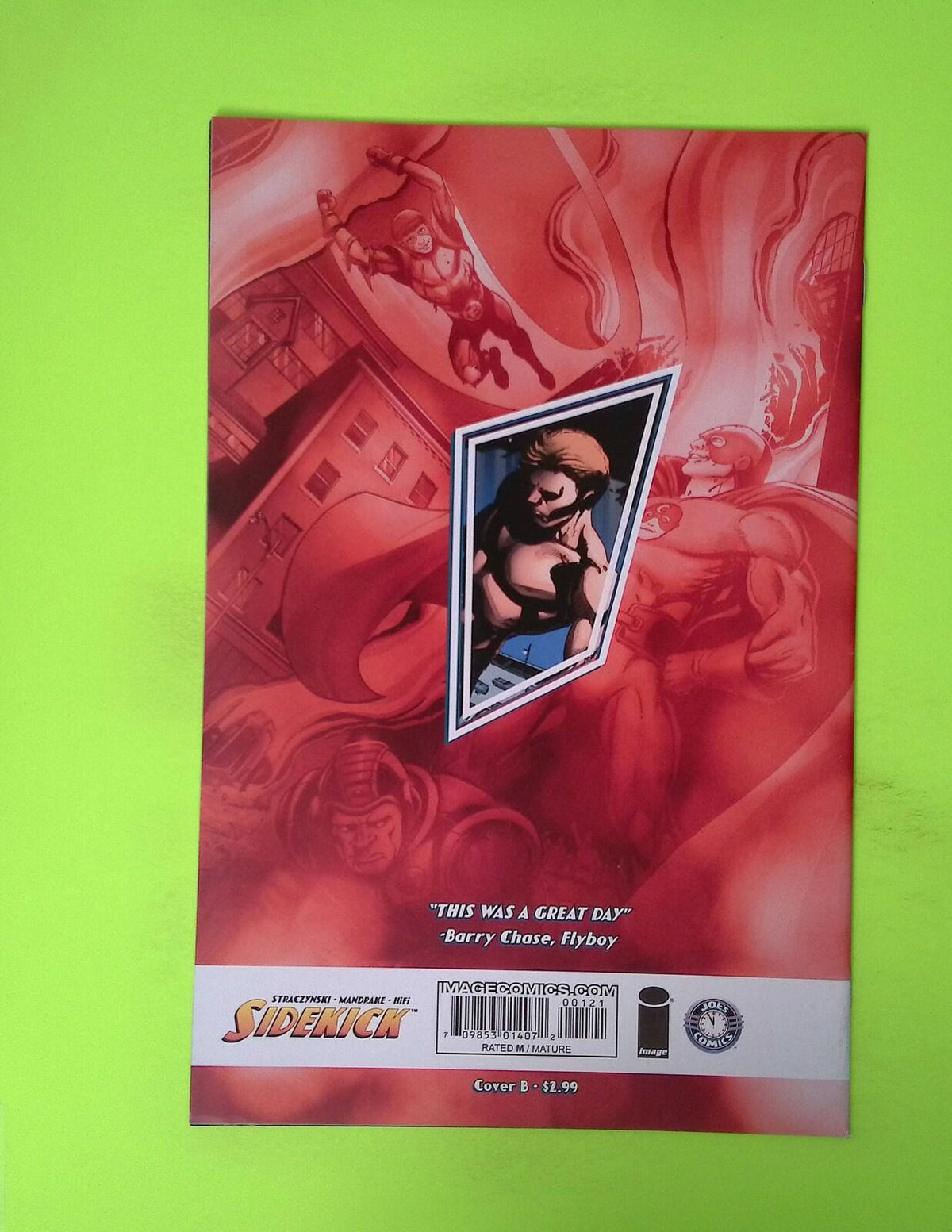 Sidekick #1b Vol. 2 2013 Image Comics Variant High Grade Comic Book Q95-295