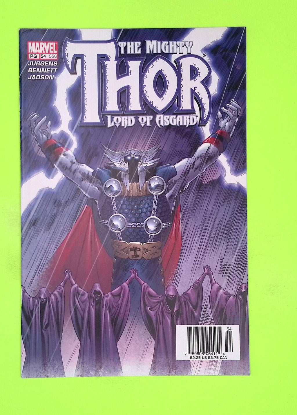 Thor #54 Vol. 2 2002 Marvel Comics 1st App 8.0 Comic Book L68-273