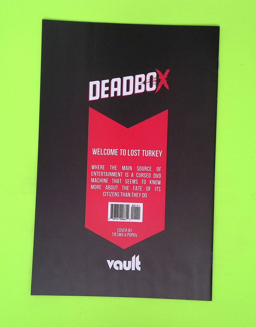 Deadbox #1 2021 Vault Comics High Grade Comic Book W243-110