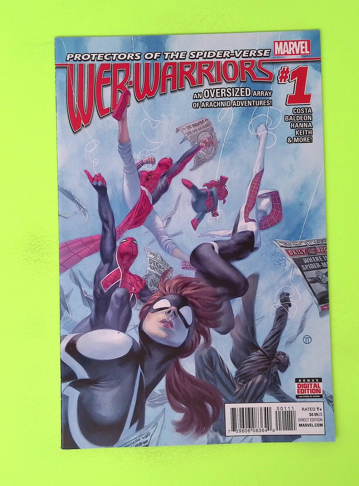 Web Warriors #1 2016 Marvel Comics 1st App High Grade Comic Book M95-156