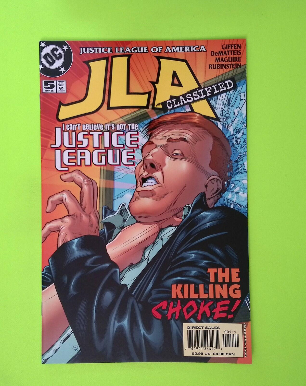 JLA Classified #5 2005 DC Comics High Grade Comic Book P70-79