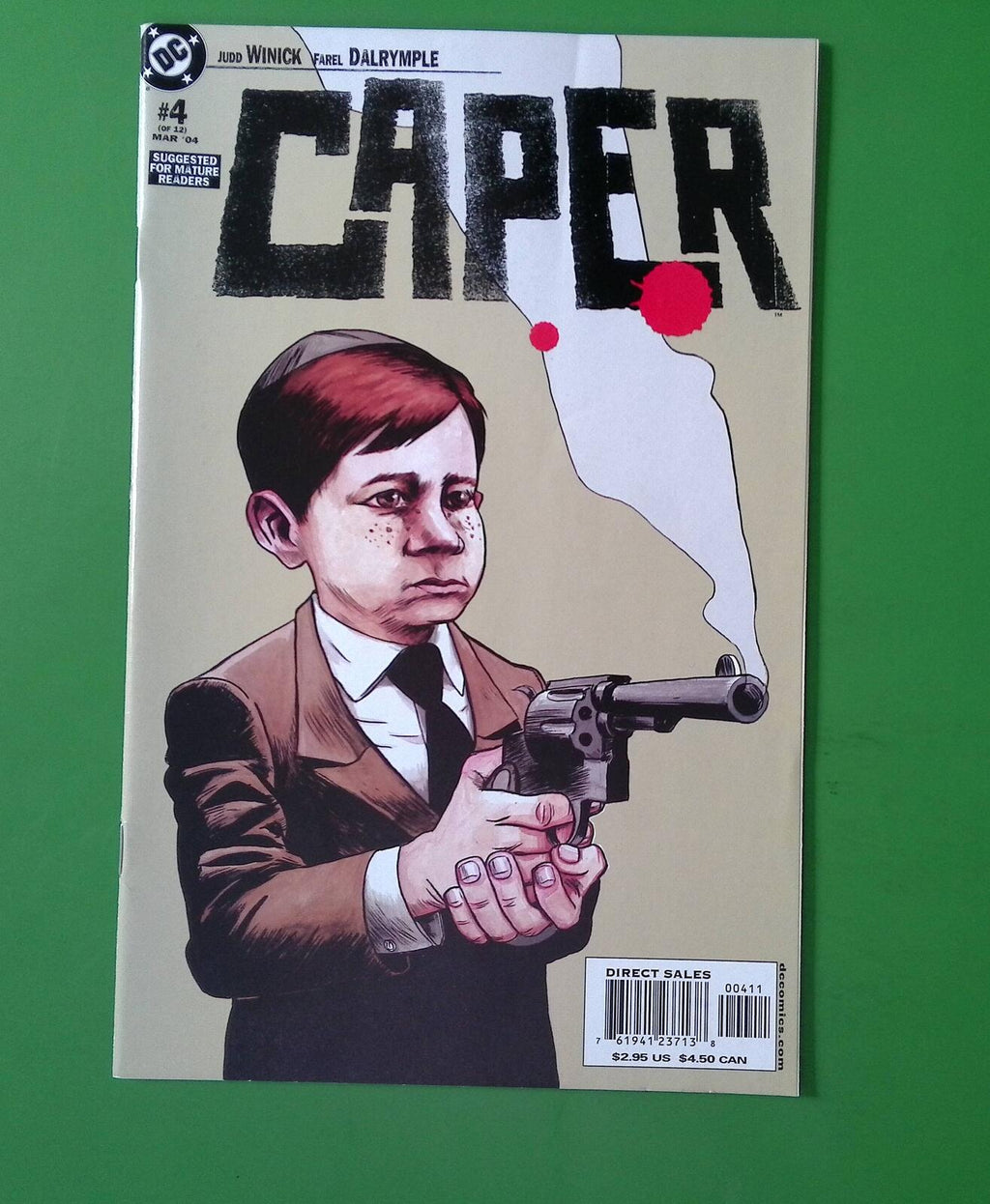 CAPER #4 HIGH GRADE DC COMIC BOOK TS80-171
