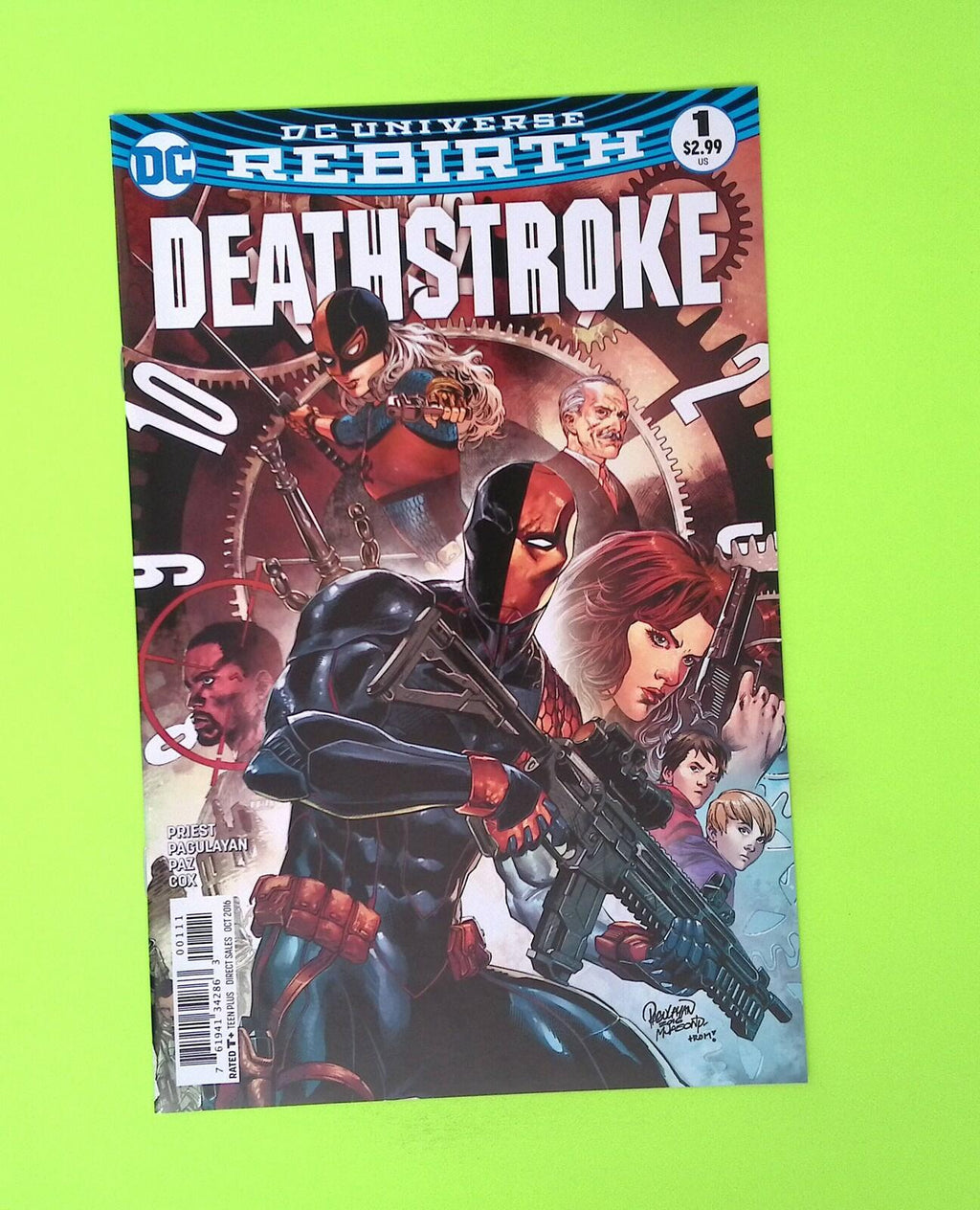 Deathstroke #1 Vol. 4 2016 DC Comics High Grade Comic Book X206-274