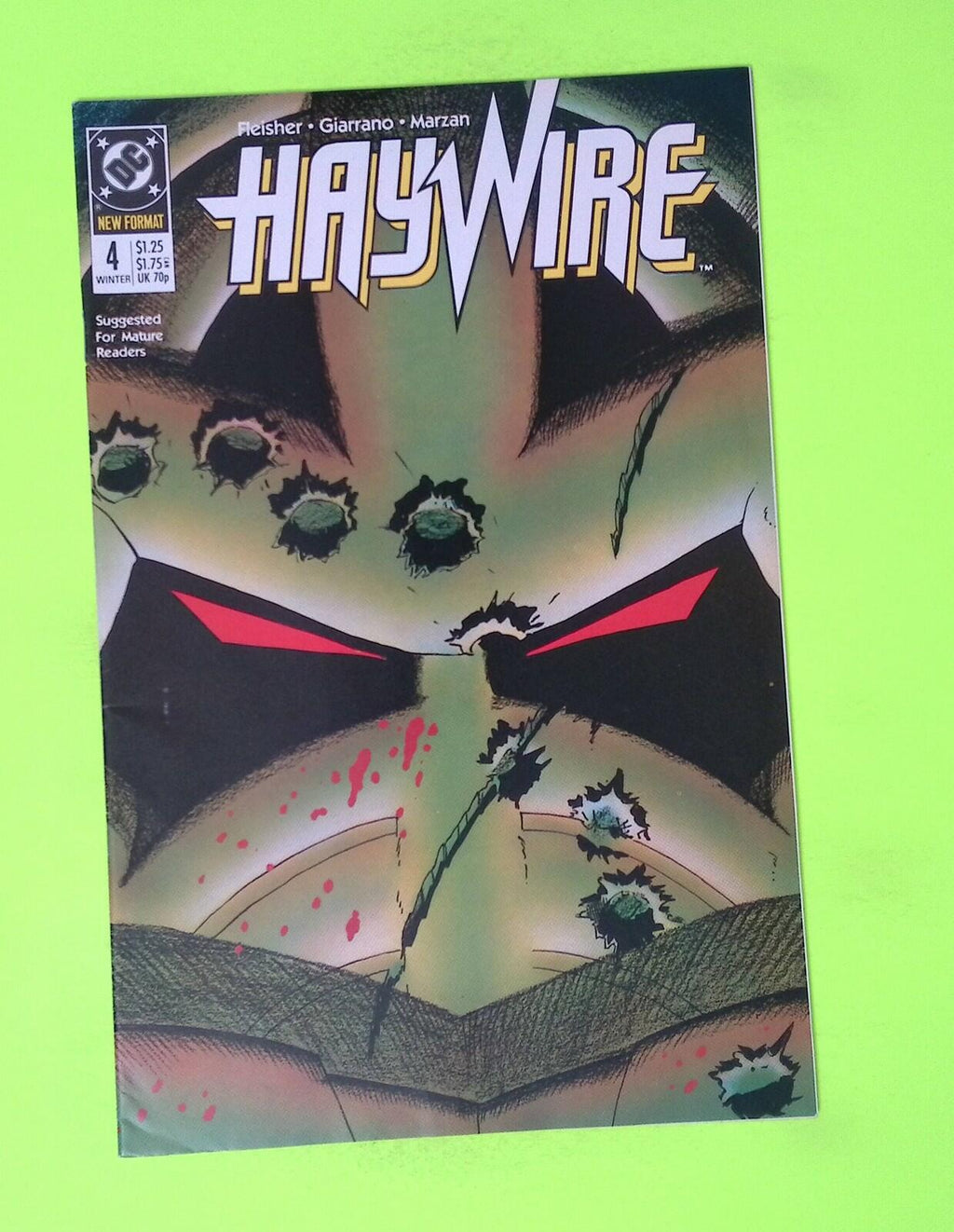 Haywire #4 1987 DC Comics 7.0 Comic Book Q9-3