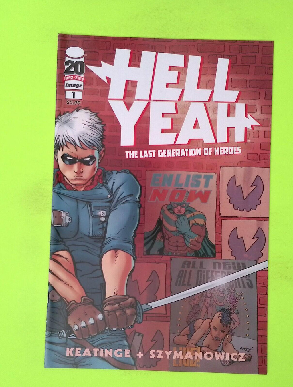 Hell Yeah #1 2012 Image Comics High Grade Comic Book W66-56