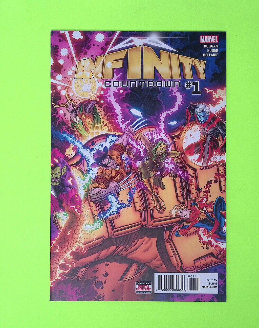 Infinity Countdown #1 2018 Marvel Comics High Grade Comic Book Q16-174