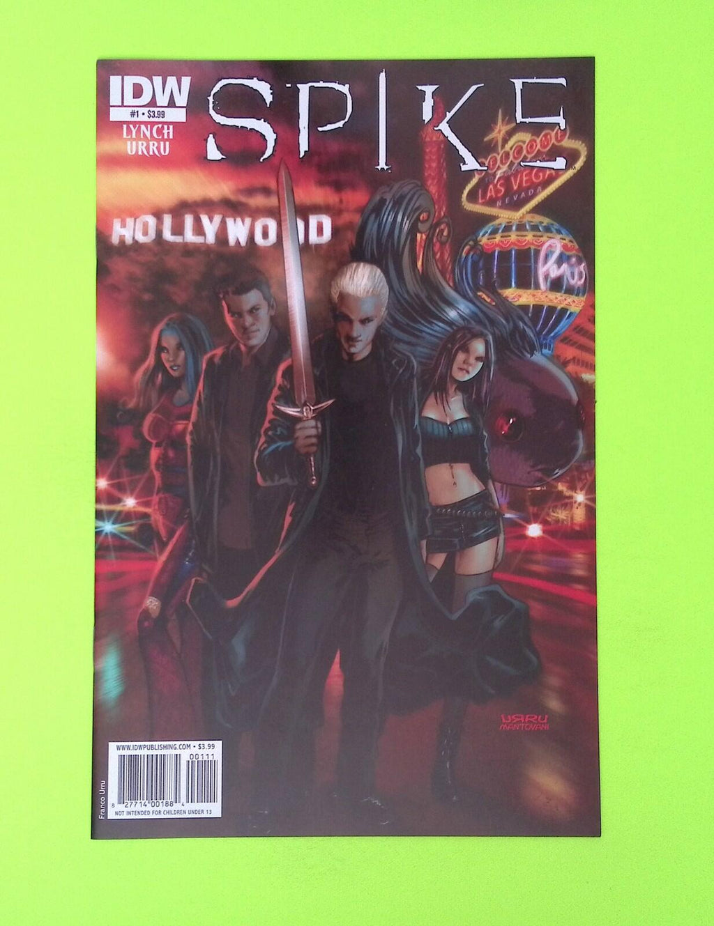 Spike #1 2010 IDW Publishing High Grade Comic Book W170-296