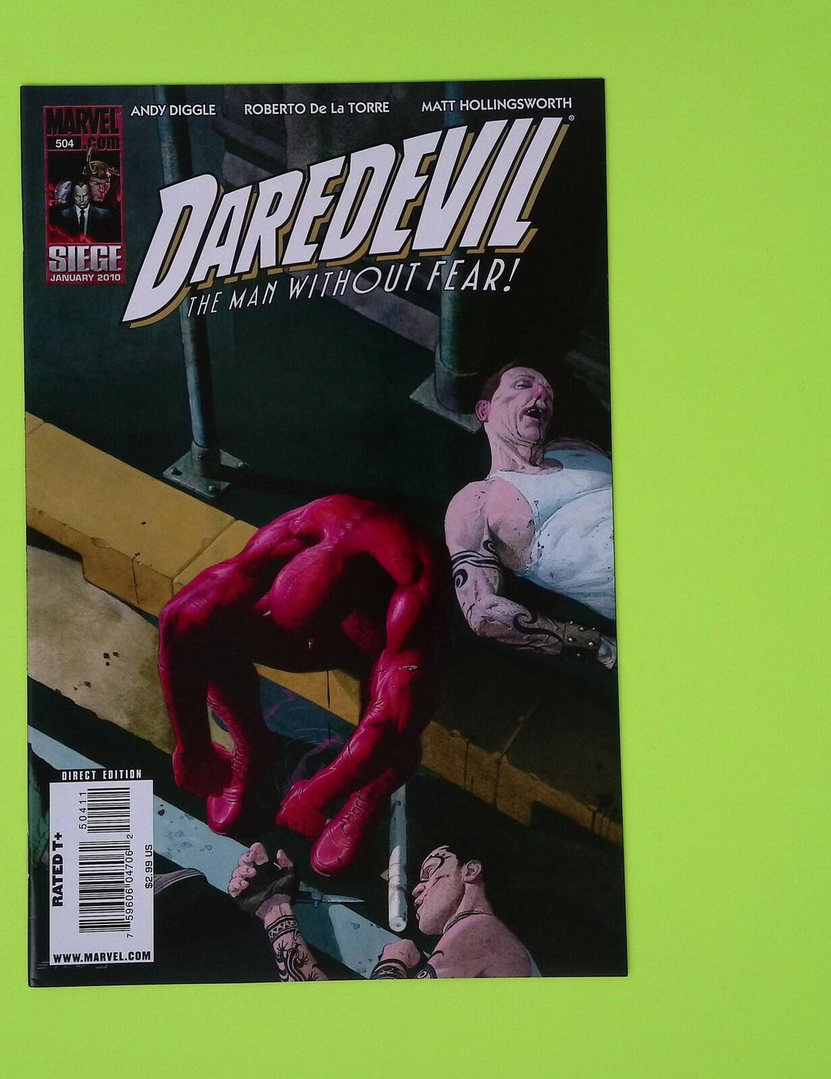 Daredevil #504 Vol. 1 2010 Marvel Comics High Grade Comic Book J73-33