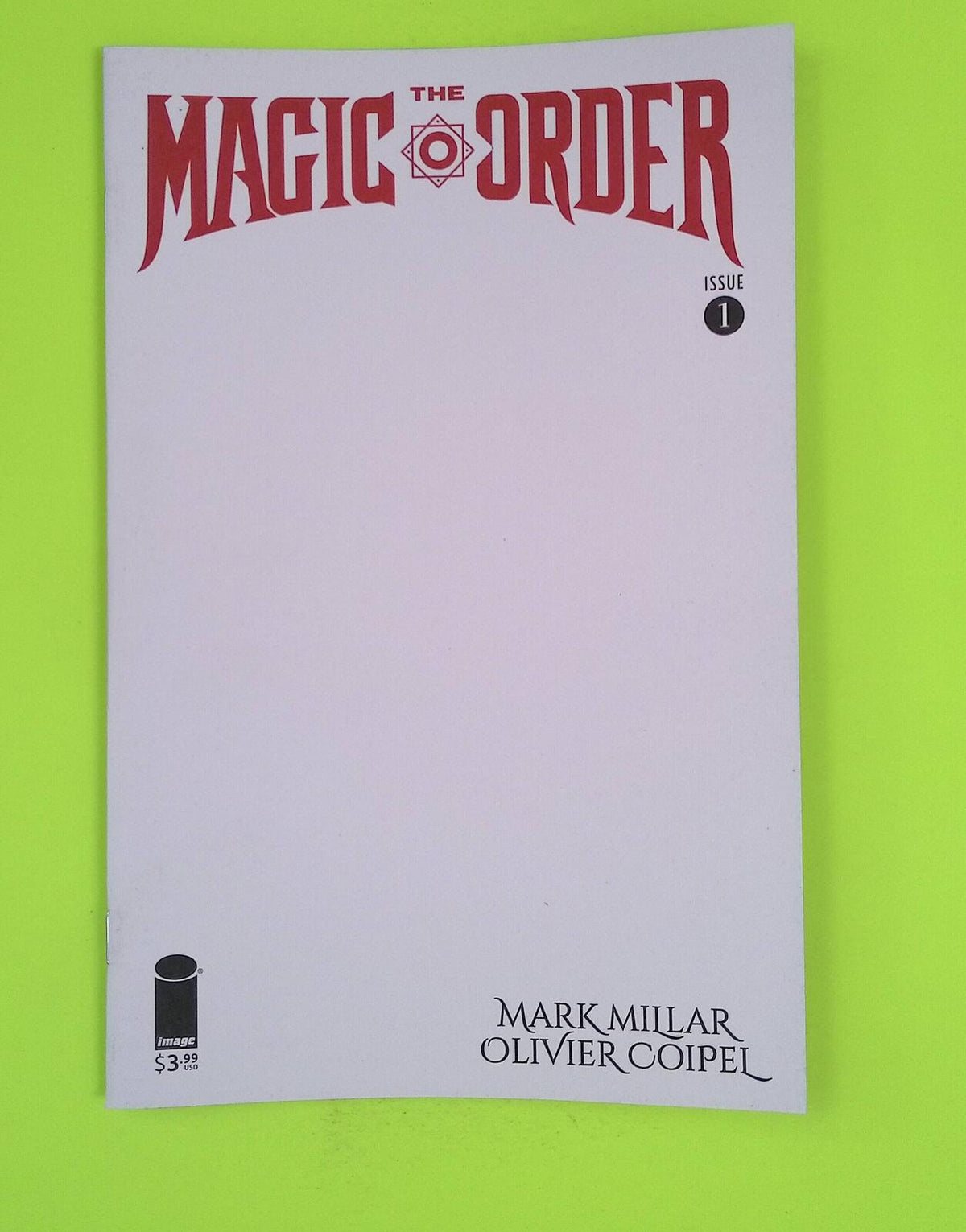 Magic Order #1d 2018 Image Comics Variant High Grade Comic Book M29-120