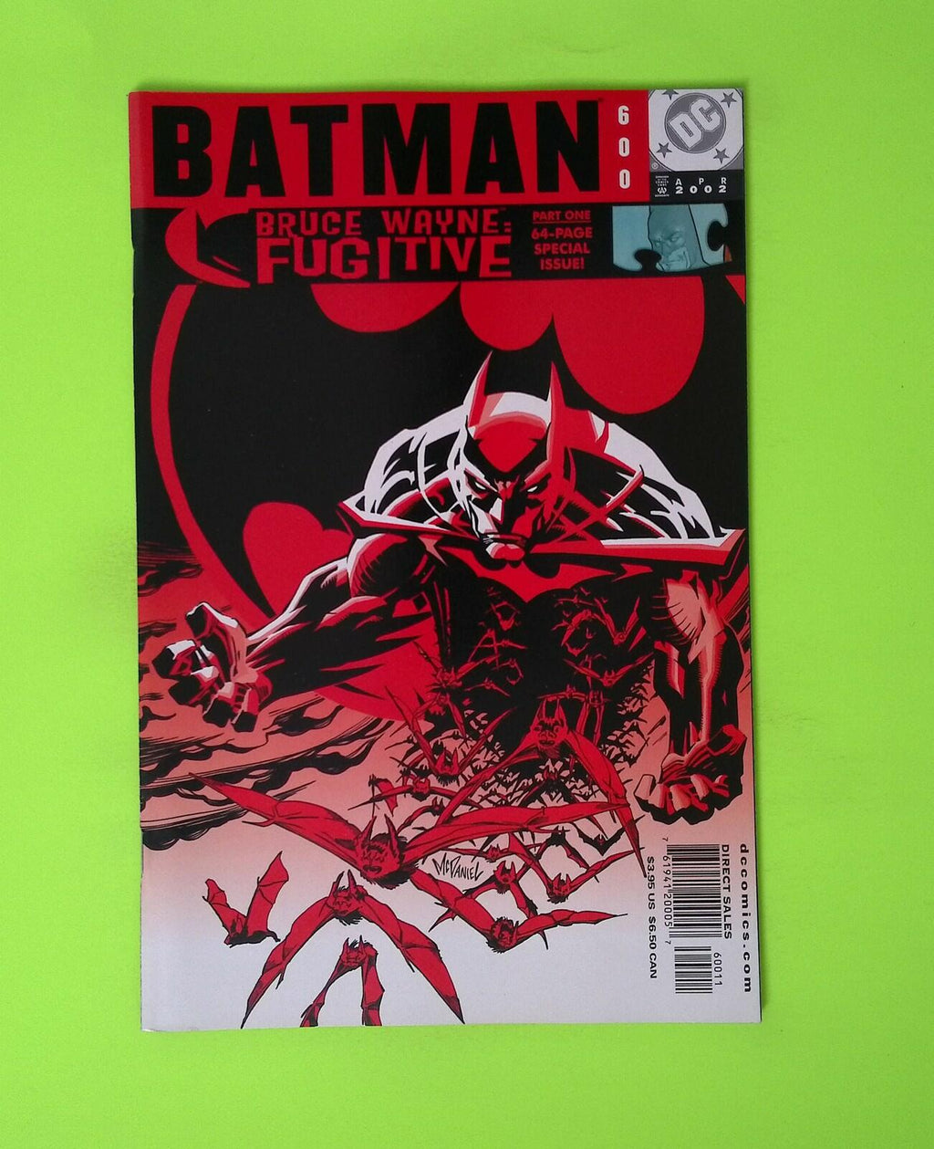 Batman #600 Vol. 1 2002 DC Comics Higher Grade Comic Book Q108-177