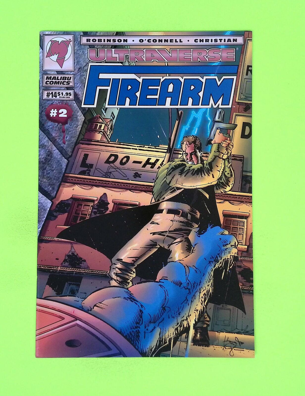 Firearm #14 1994 Malibu Comics High Grade Comic Book J71-230