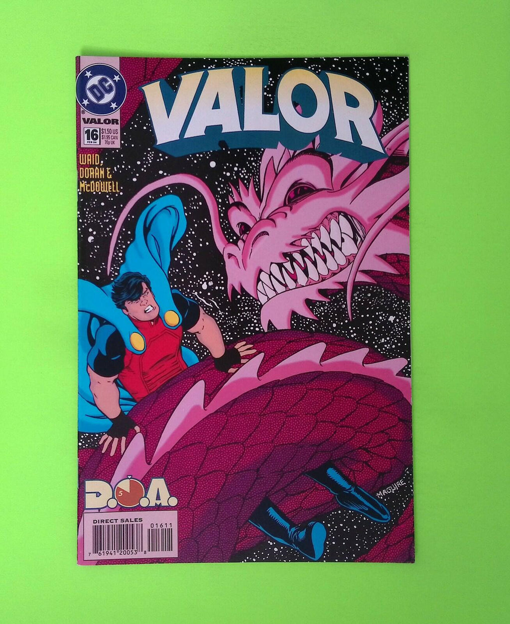 Valor #16 1994 DC Comics High Grade Comic Book W316-193
