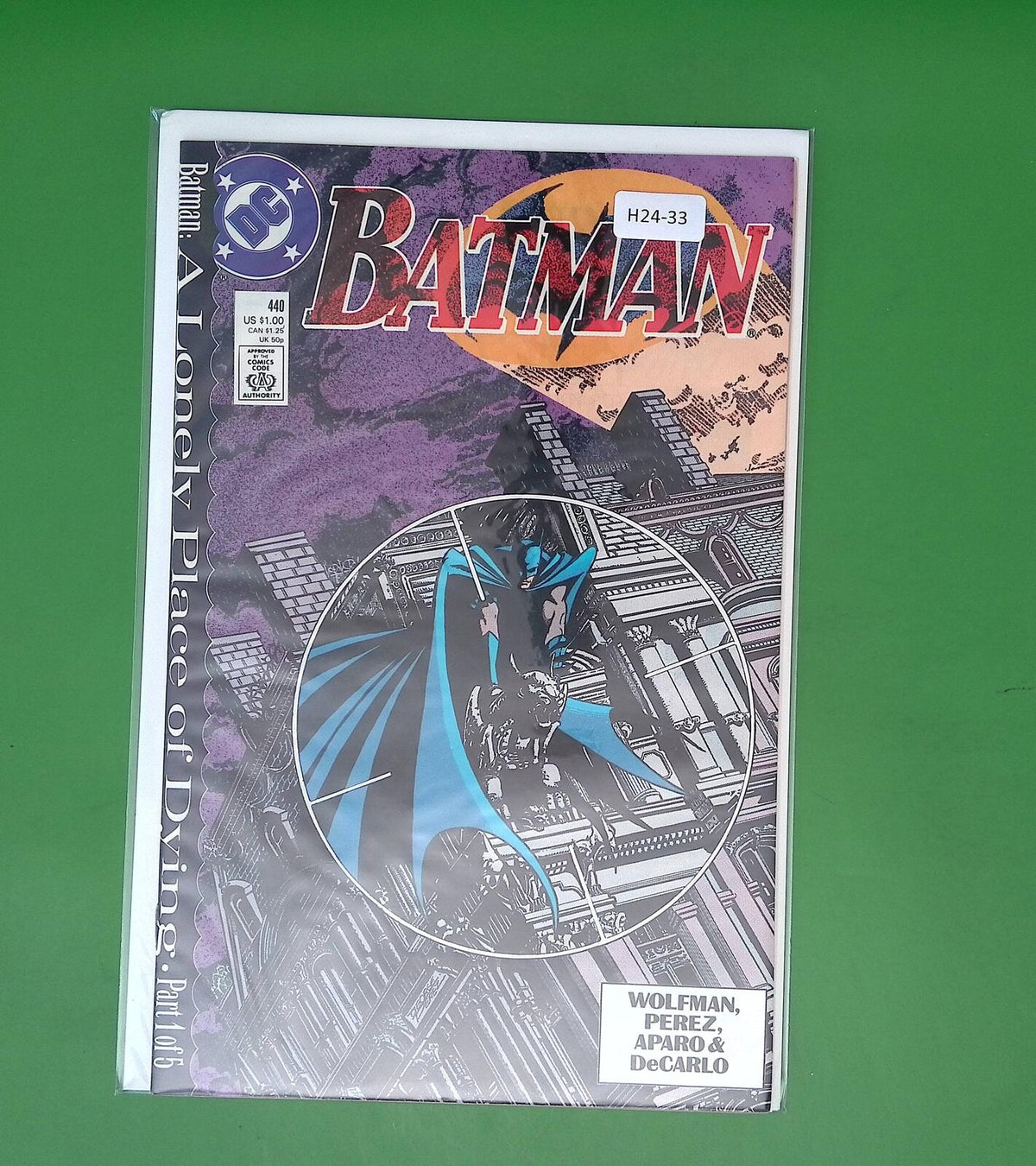 BATMAN #440 VOL. 1 8.0 DC COMIC BOOK H24-33