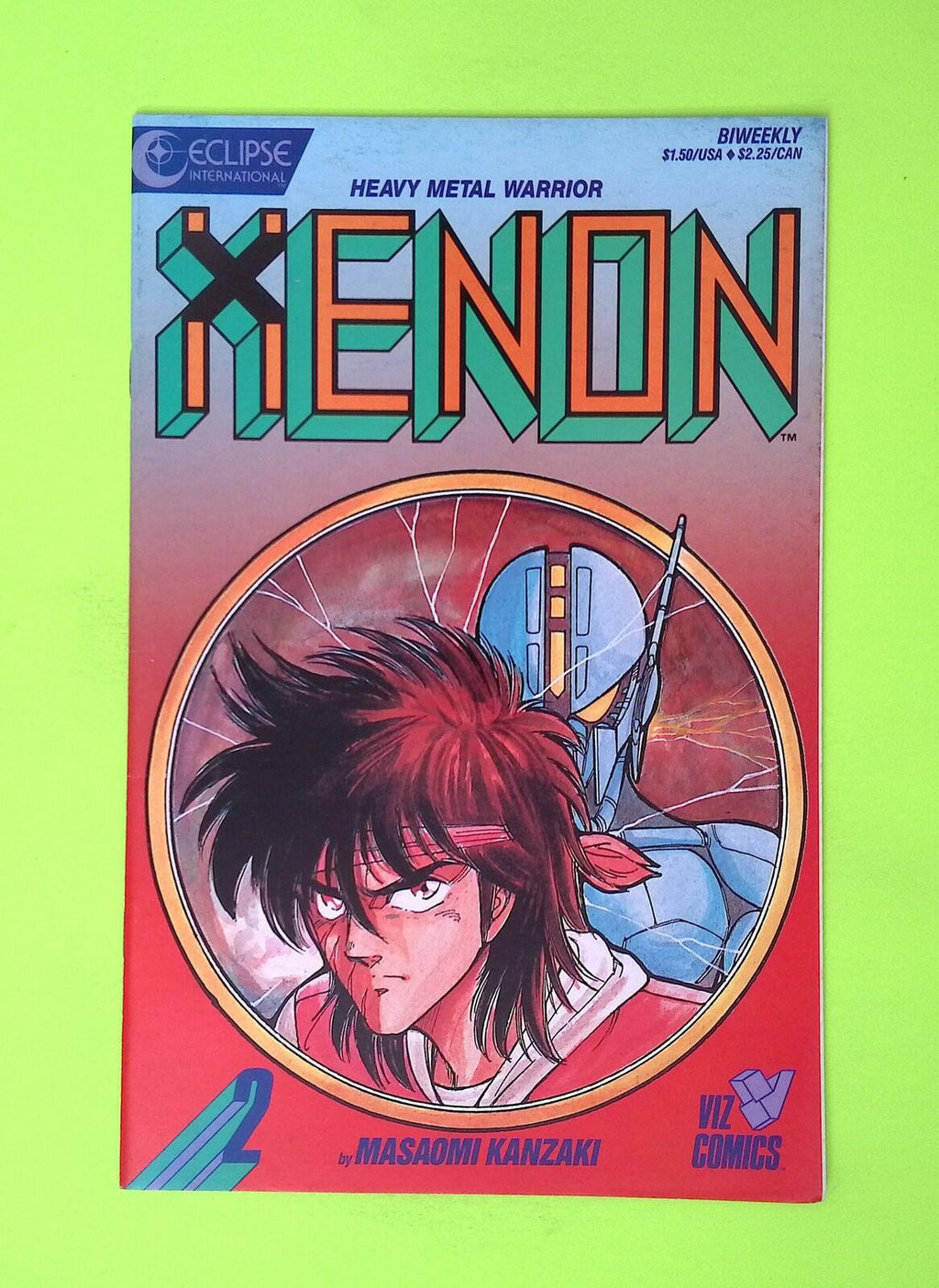 Xenon #2 1987 Eclipse Comics 8.0 Comic Book P61-287