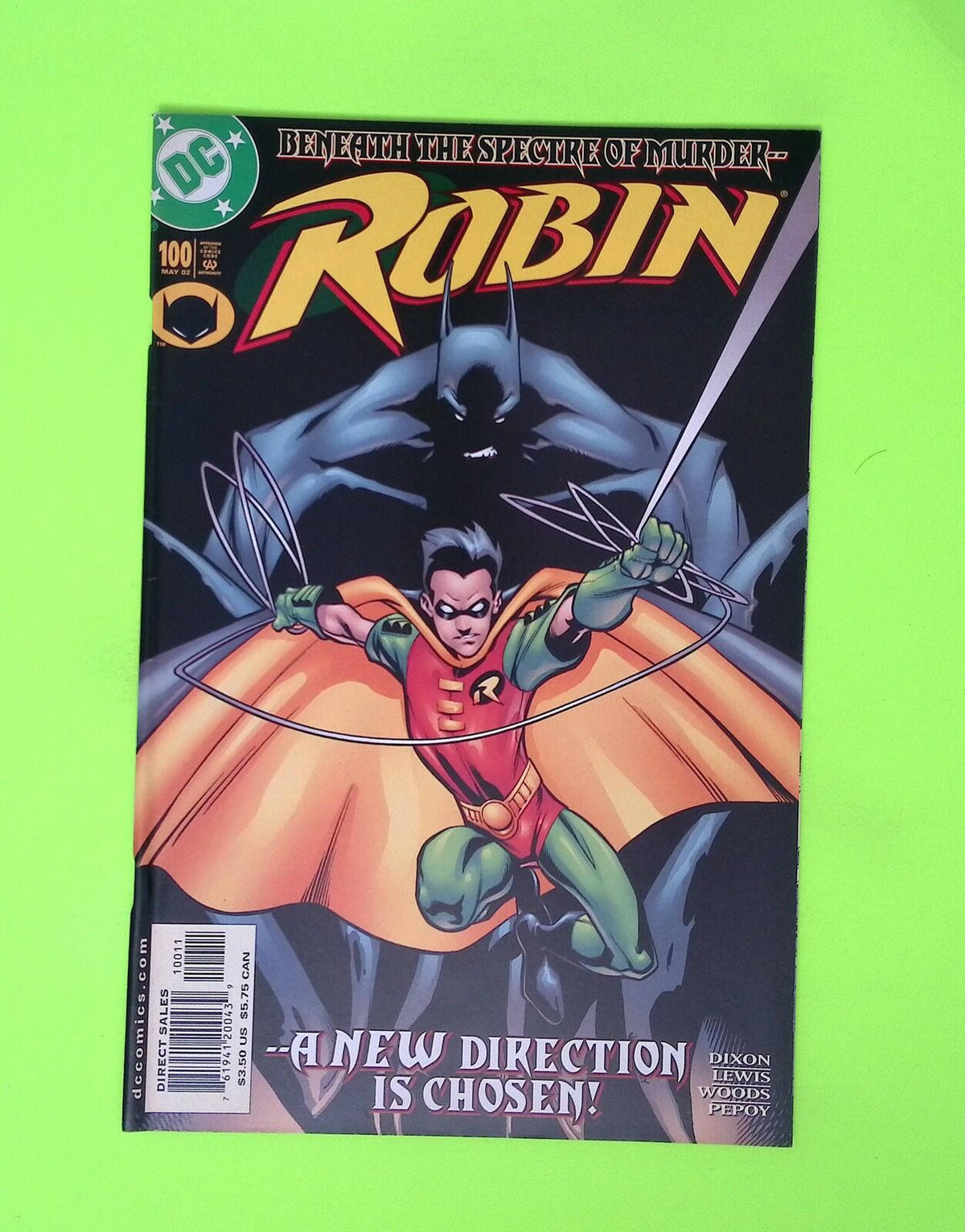 Robin #100 Vol. 2 2002 DC Comics Higher Grade Comic Book Q90-211