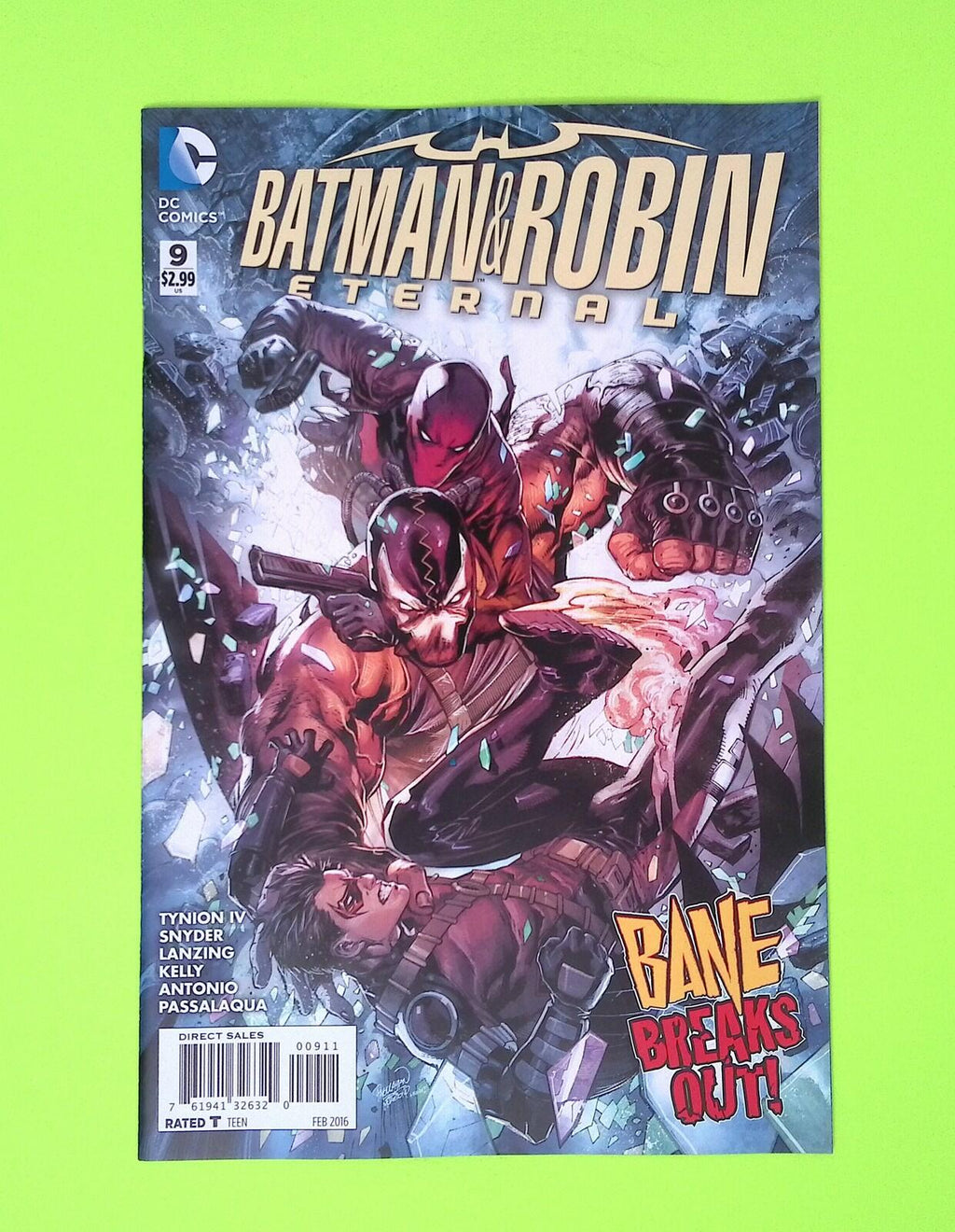 Batman & Robin Eternal #9 2016 DC Comics High Grade Comic Book W140-69