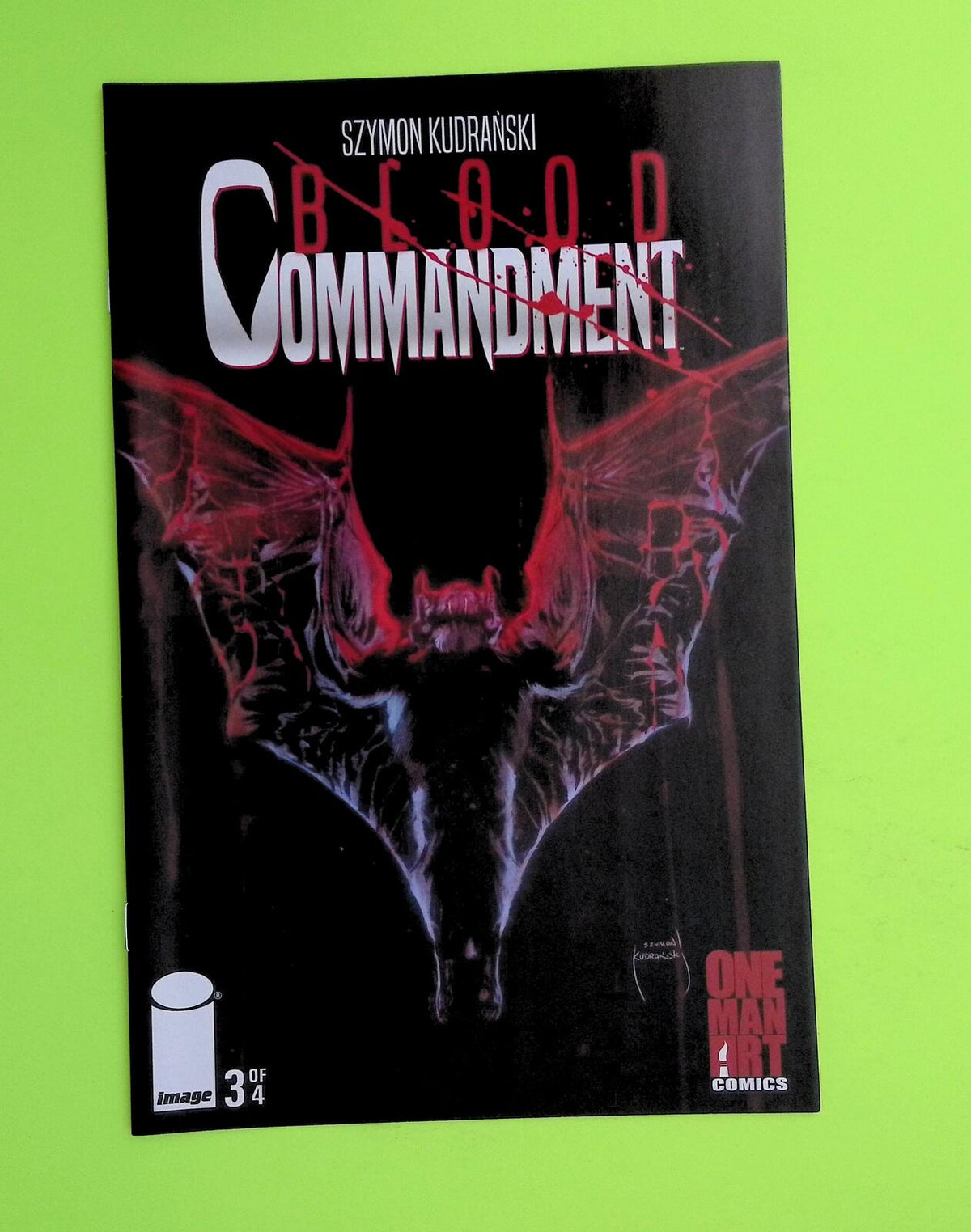 Blood Commandment #3 2024 Image Comics High Grade Comic Book L43-55