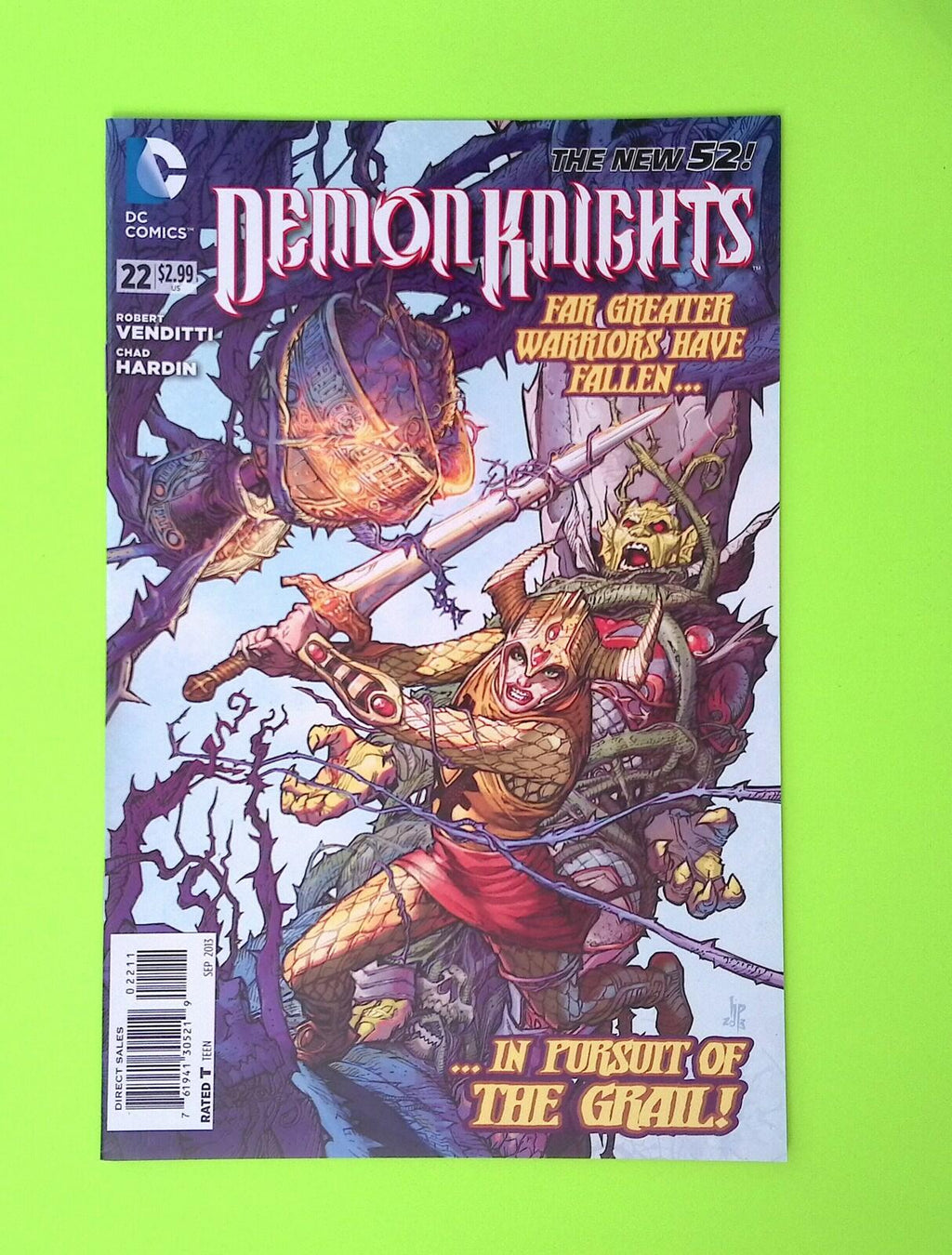 Demon Knights #22 2013 DC Comics 8.0 Comic Book X111-290