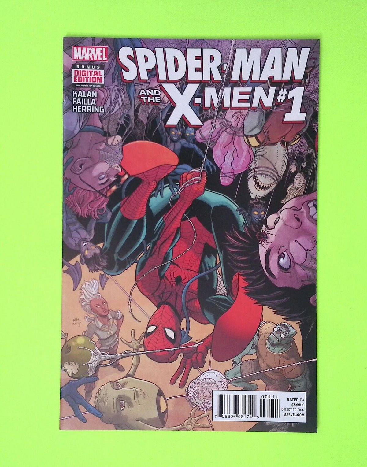 Spider-Man & the X-Men #1 2015 Marvel Comics High Grade Comic Book W259-49