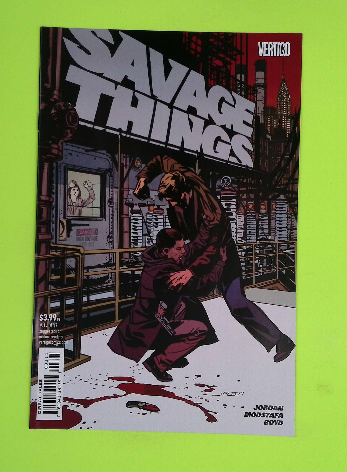 Savage Things #3 2017 Vertigo 8.0 Comic Book J35-23