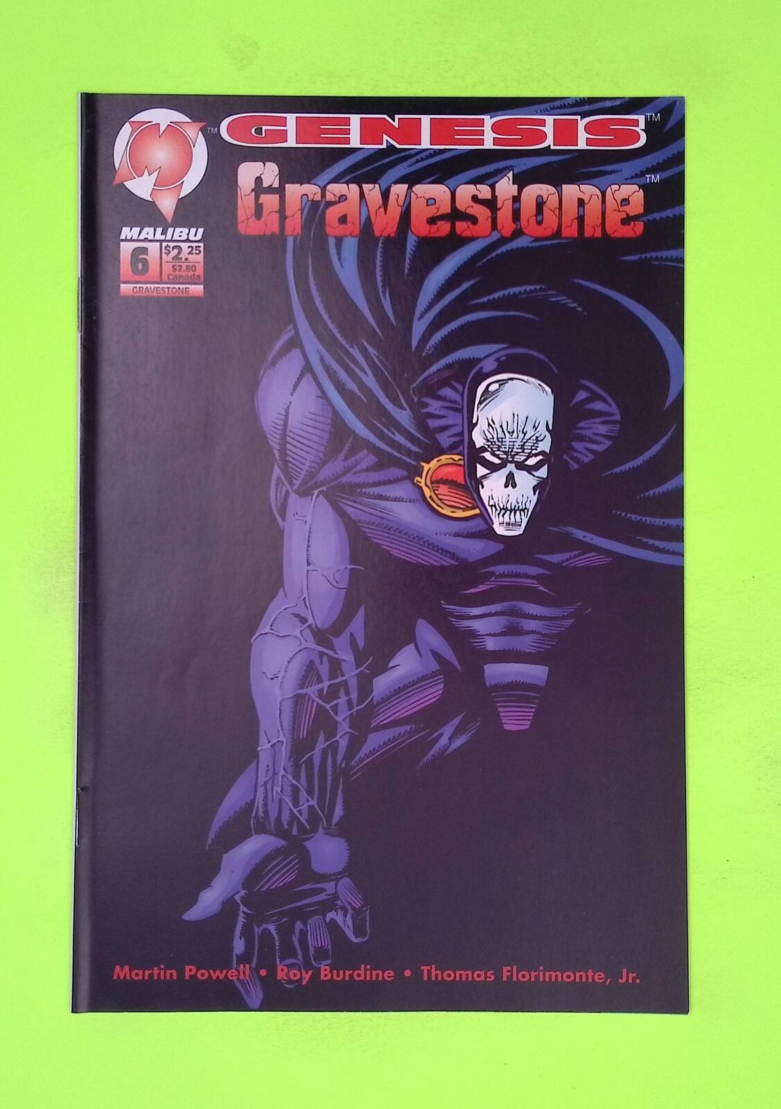 Gravestone #6 1996 Malibu Comics 8.0 Comic Book K14-140